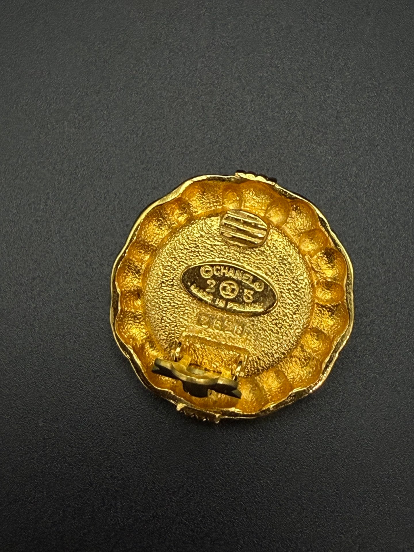 Chanel Clip On Earring