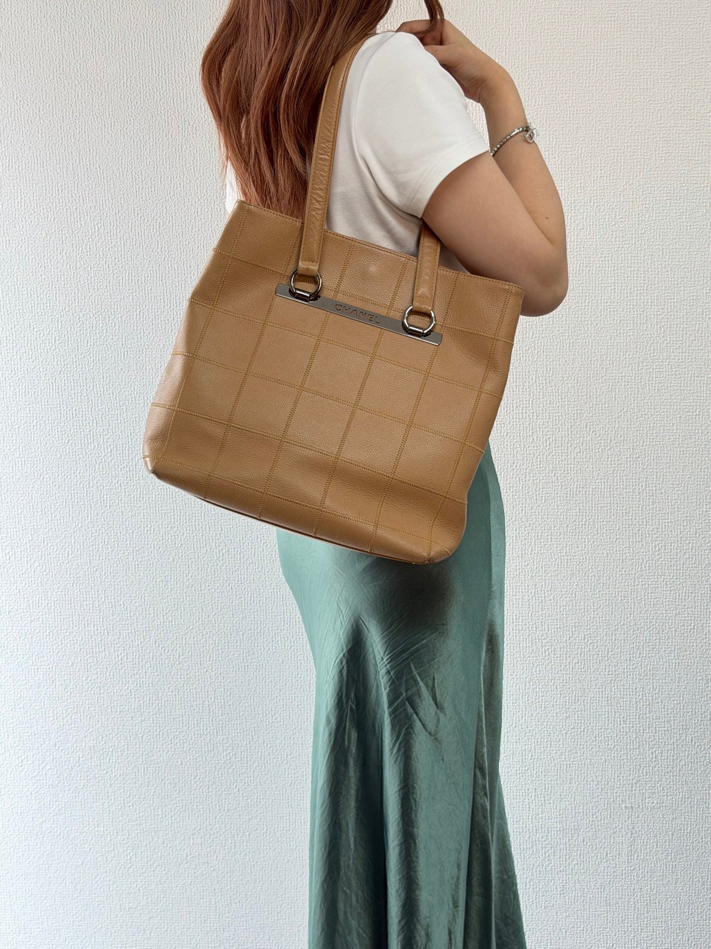 CHANEL Ice cube Beige Totebag