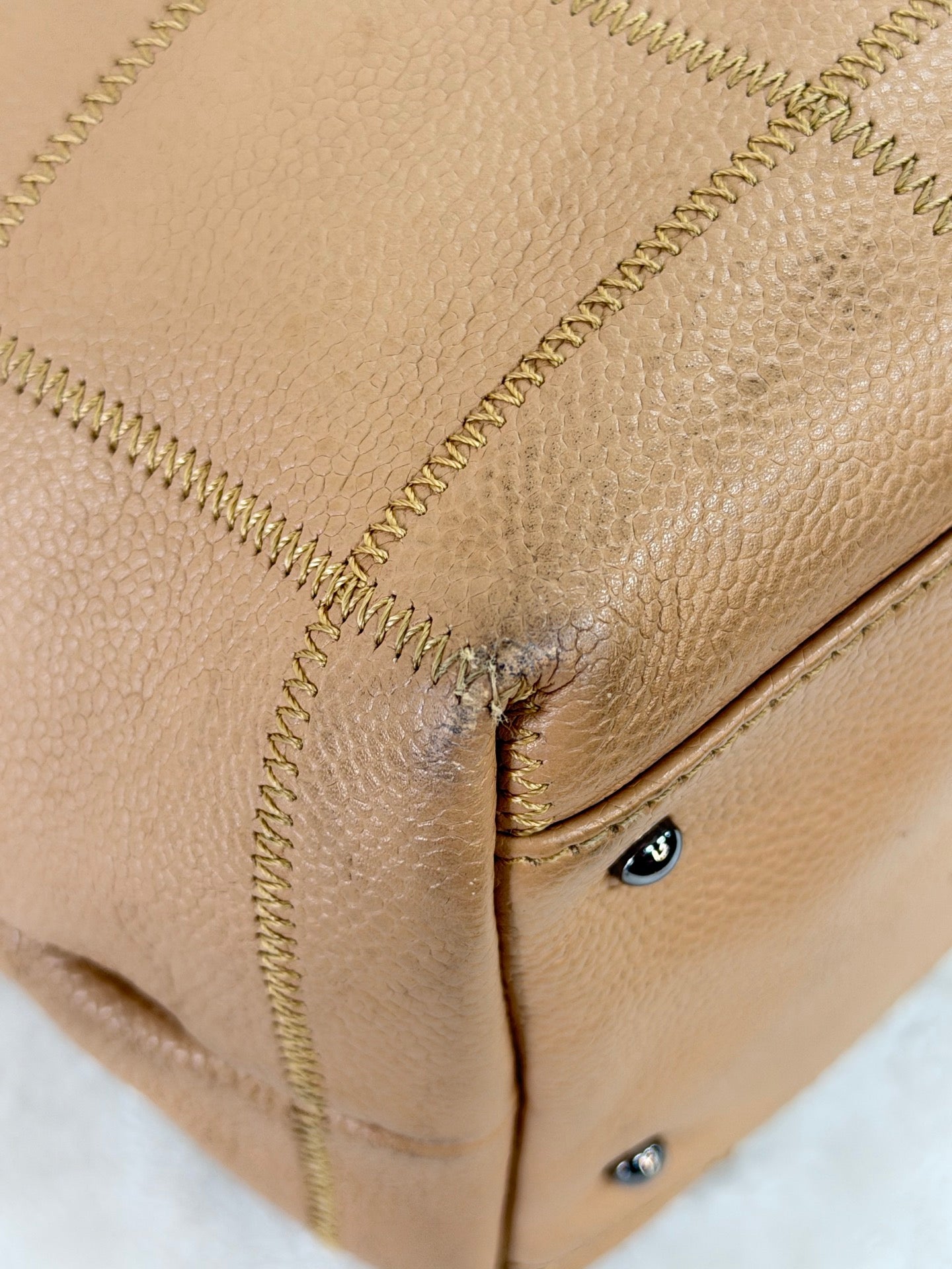 CHANEL Ice cube Beige Totebag