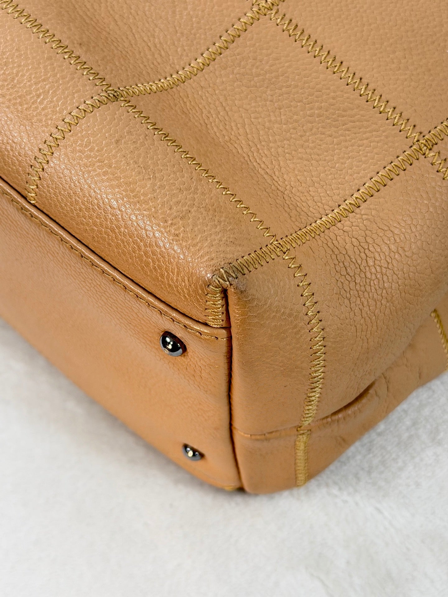 CHANEL Ice cube Beige Totebag