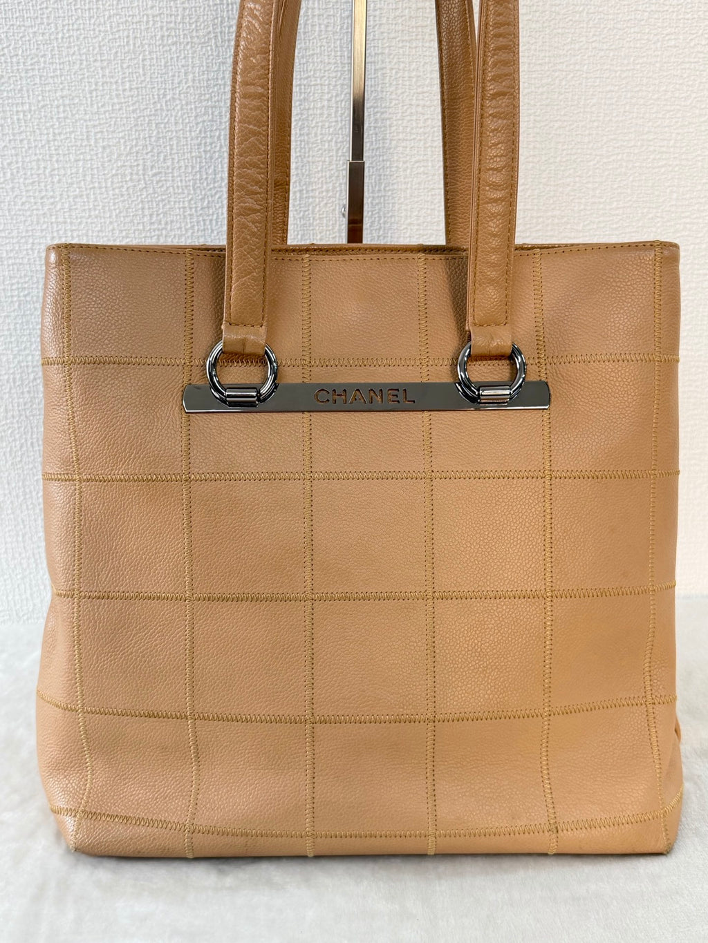 CHANEL Ice cube Beige Totebag