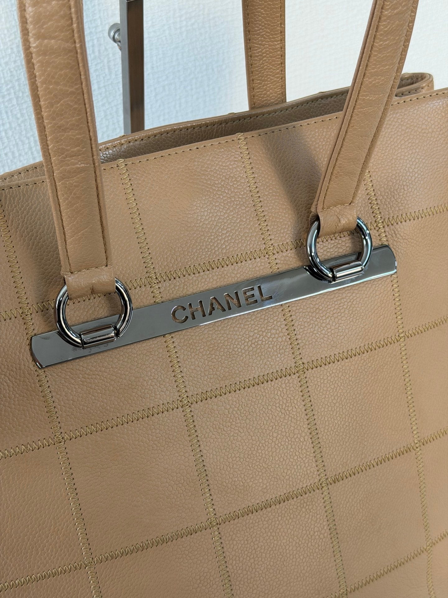 CHANEL Ice cube Beige Totebag