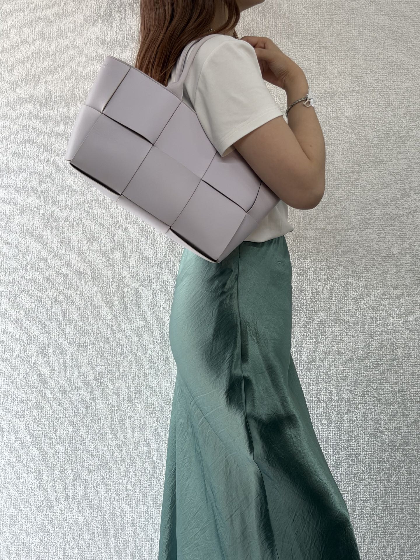 BOTTEGA VENETA Arco Violet Totebag