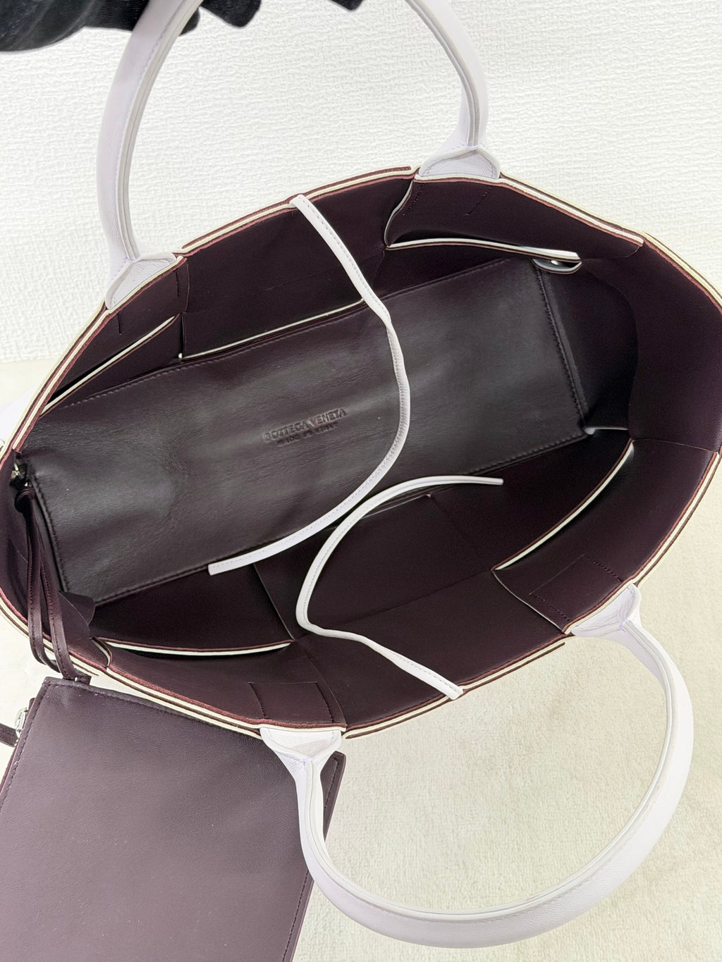 BOTTEGA VENETA Arco Violet Totebag
