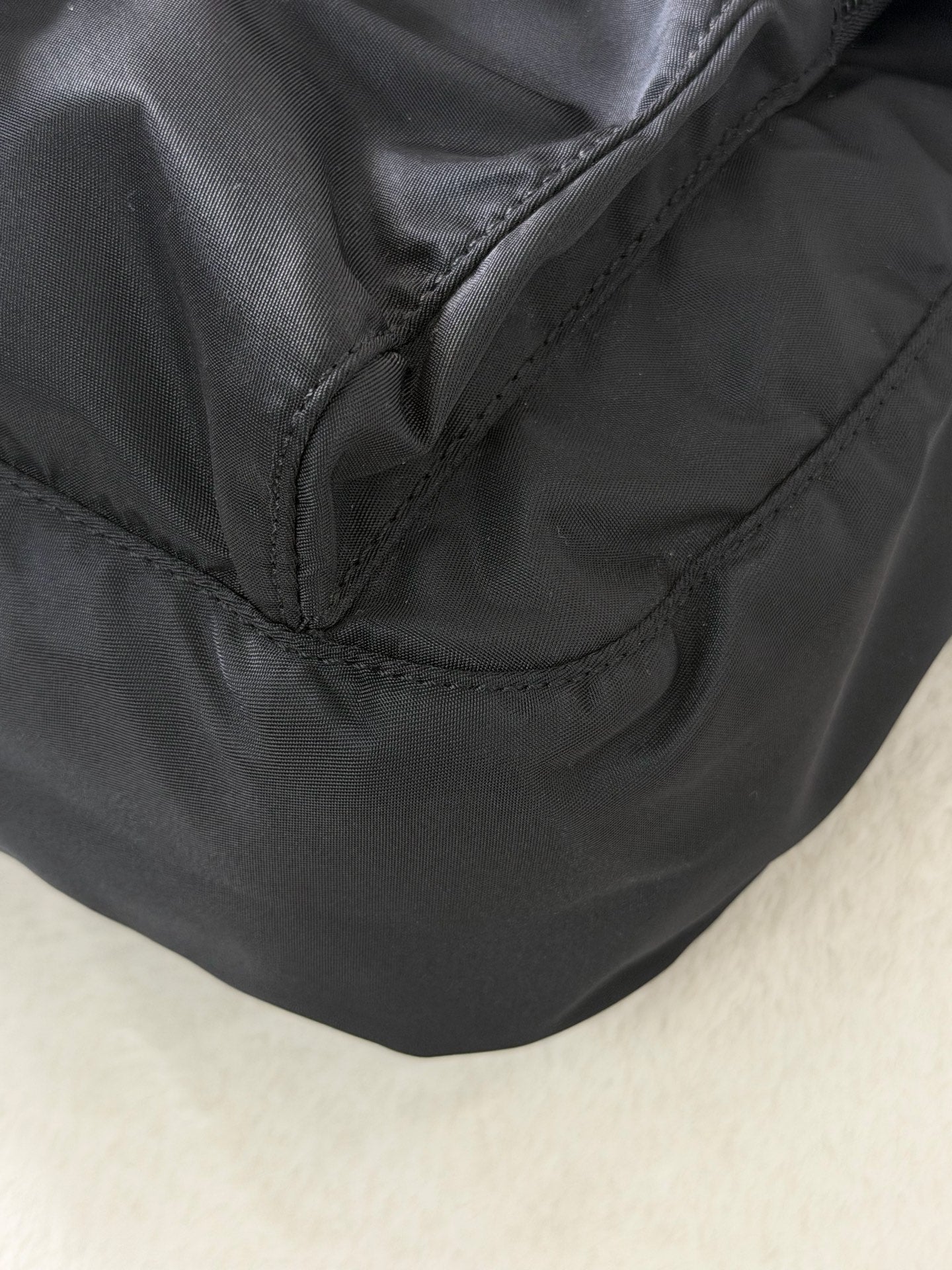 Prada Nylon Buckle Messenger Bag