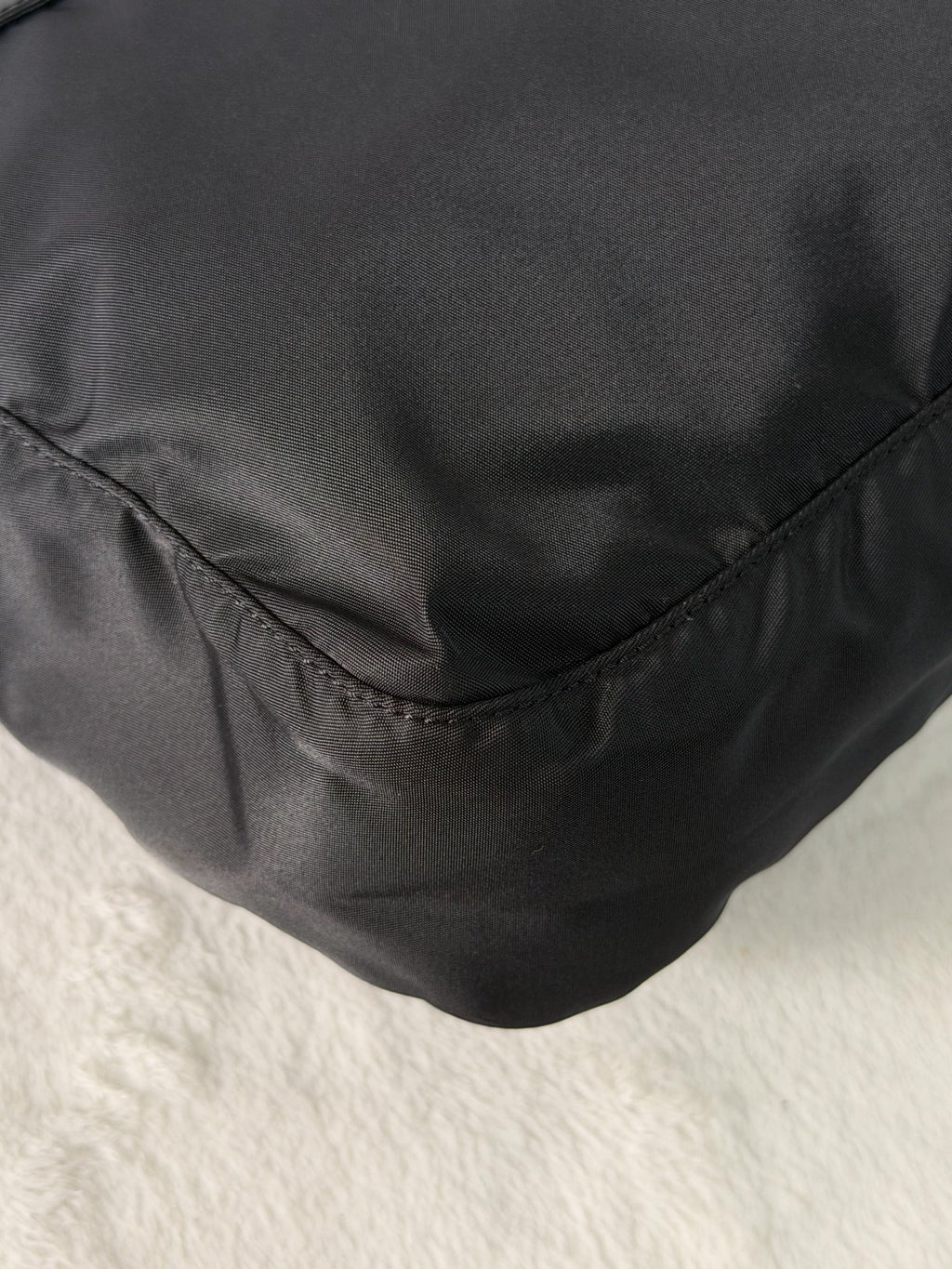Prada Nylon Buckle Messenger Bag