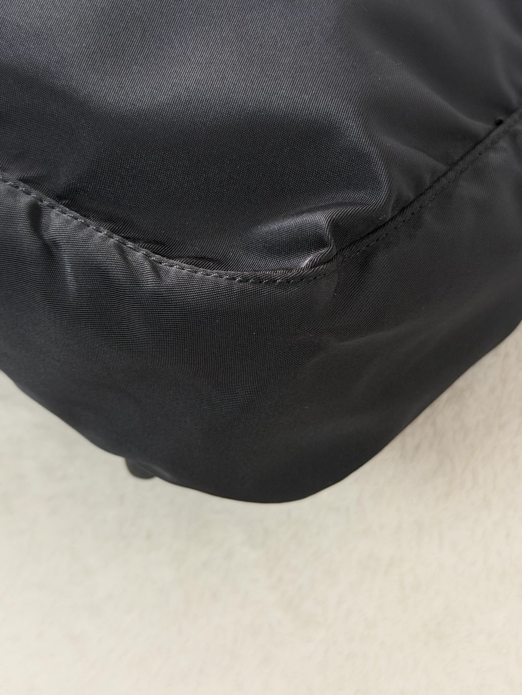 Prada Nylon Buckle Messenger Bag
