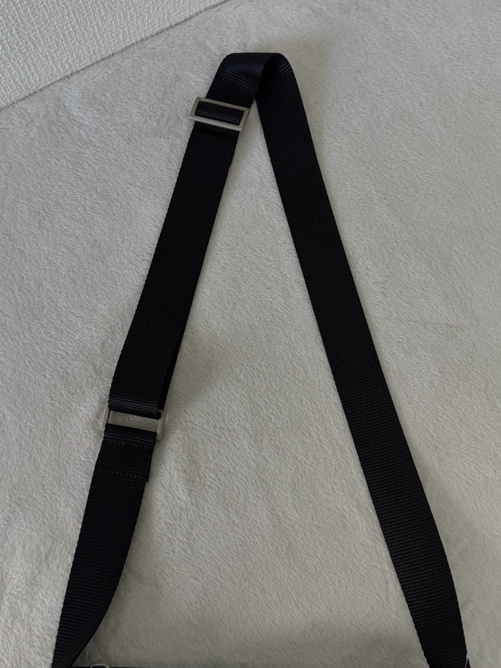 Prada Nylon Buckle Messenger Bag