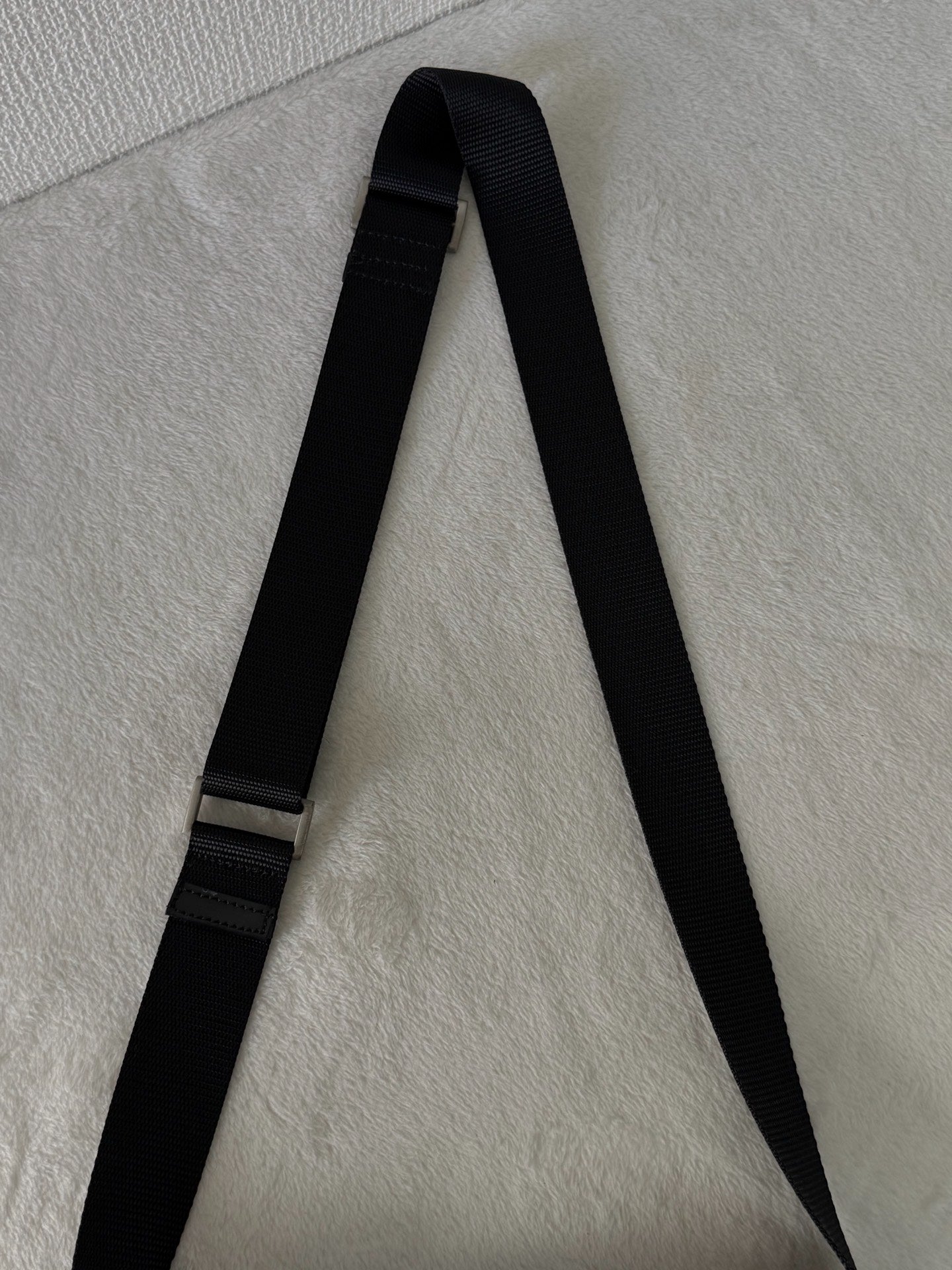 Prada Nylon Buckle Messenger Bag