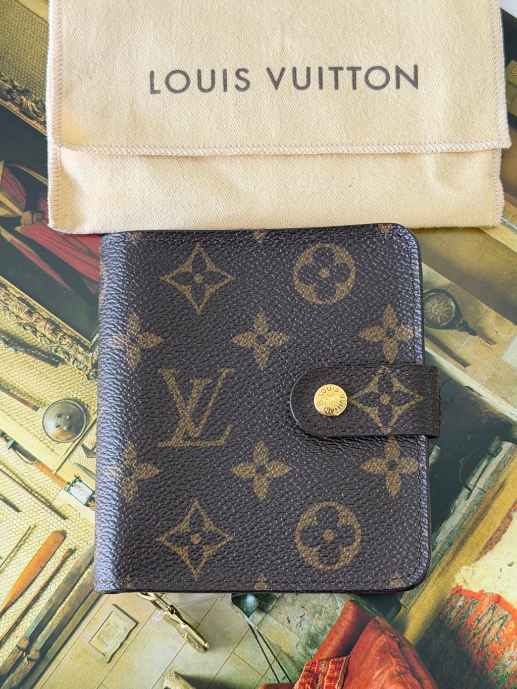 Louis Vuitton Monogram Compact Zip Wallet