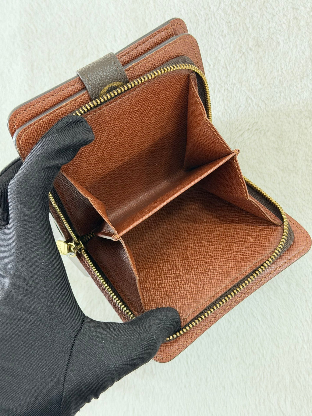 Louis Vuitton Monogram Compact Zip Wallet