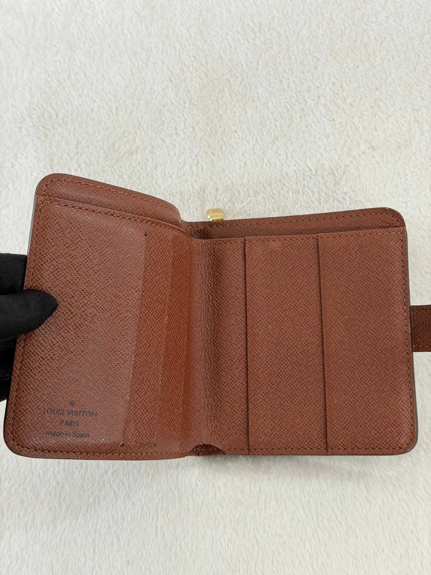 Louis Vuitton Monogram Compact Zip Wallet