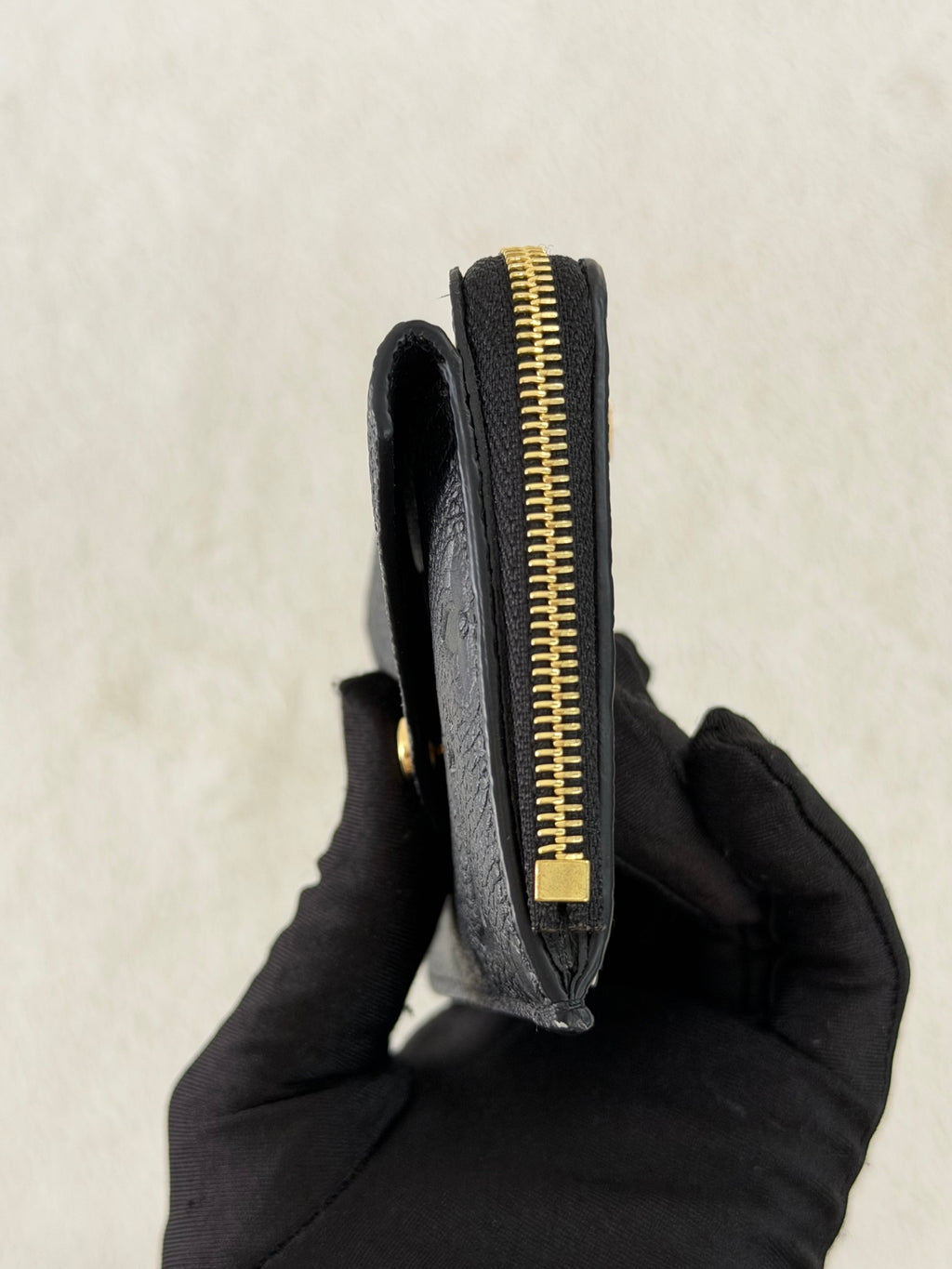 Louis Vuitton Empreinte Recto Verso Card Holder Black