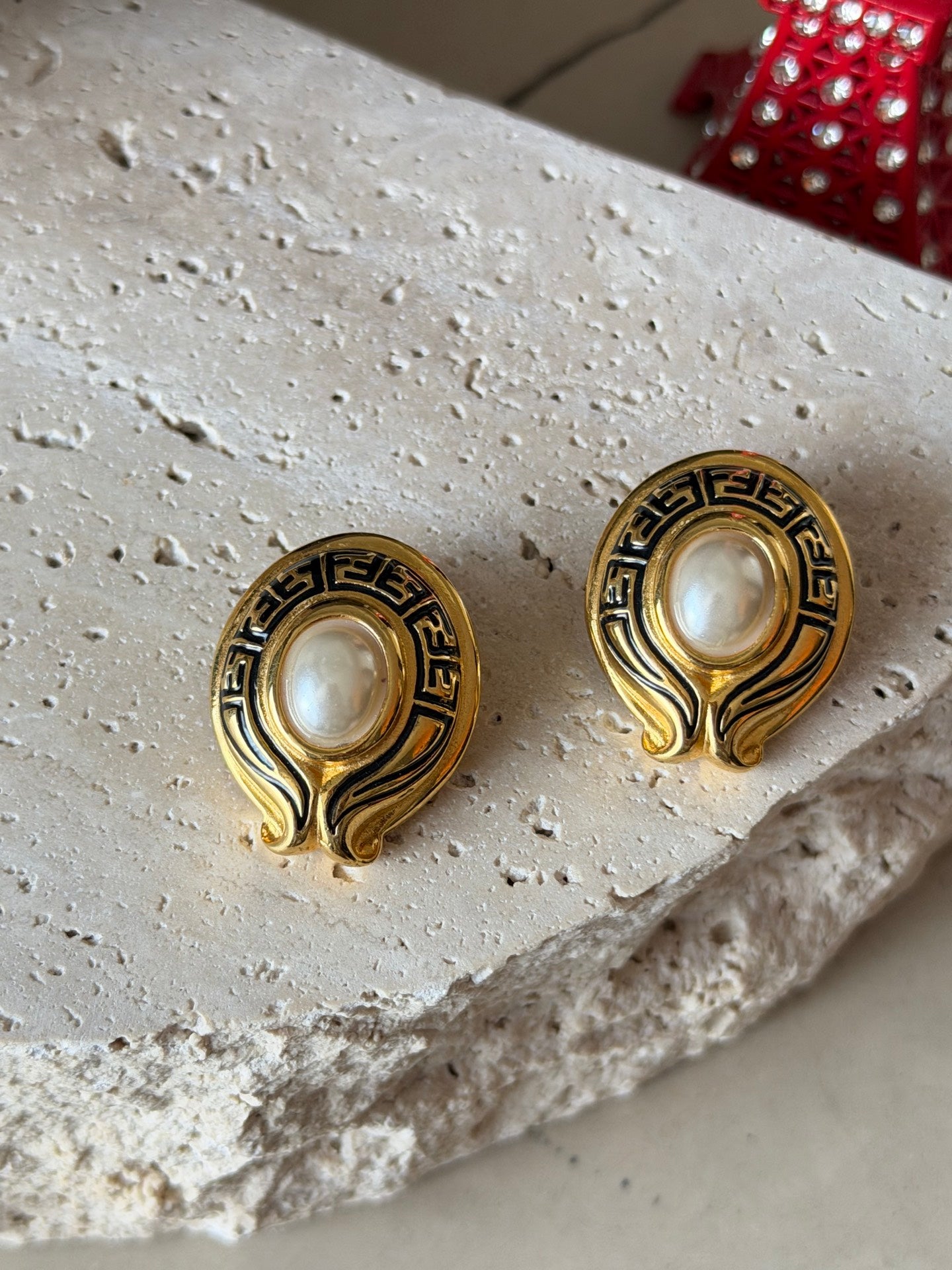 FENDI Vintage Earring Clips