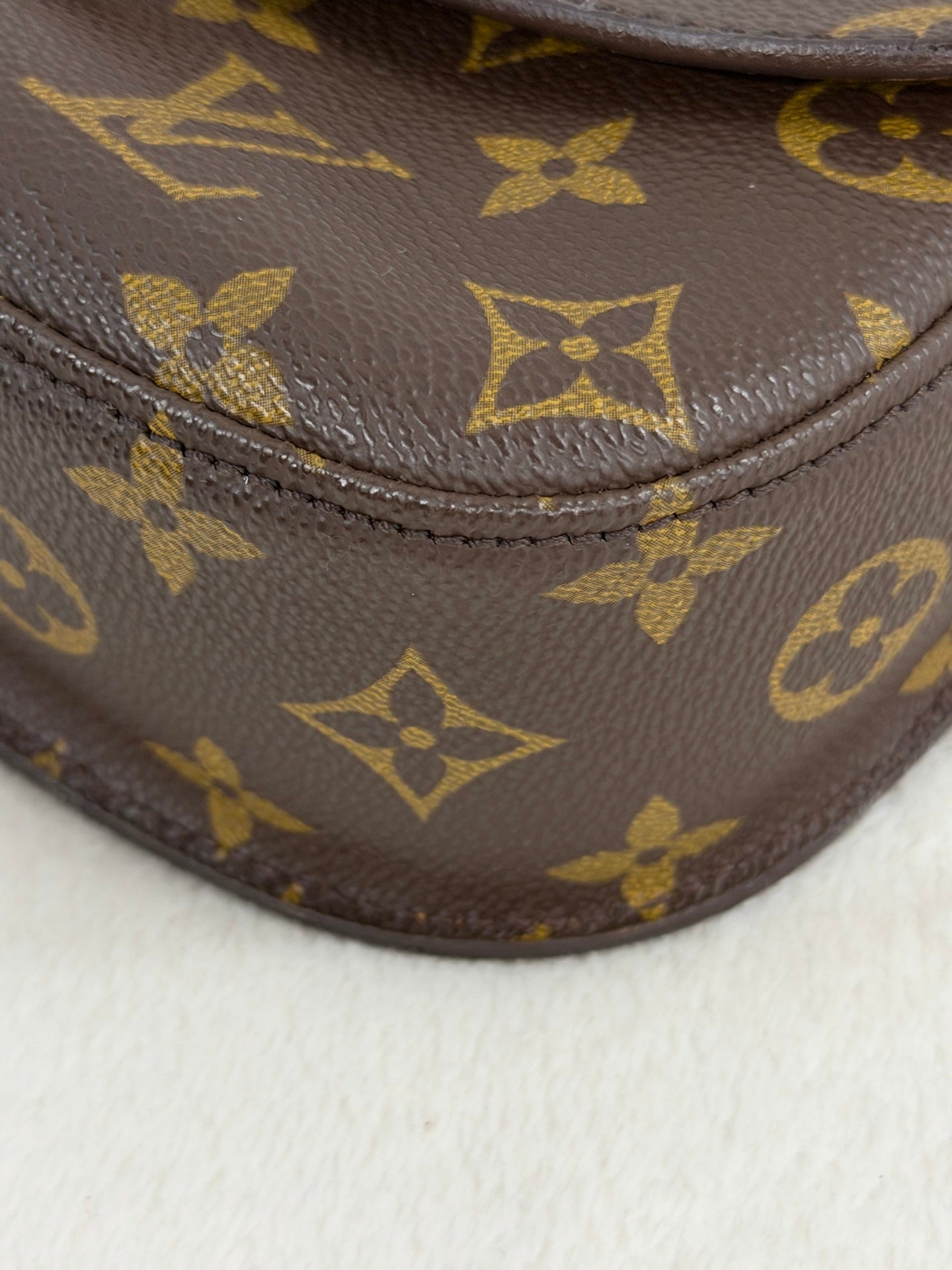 Louis Vuitton Monogram Saint Cloud Shoulder Bag.