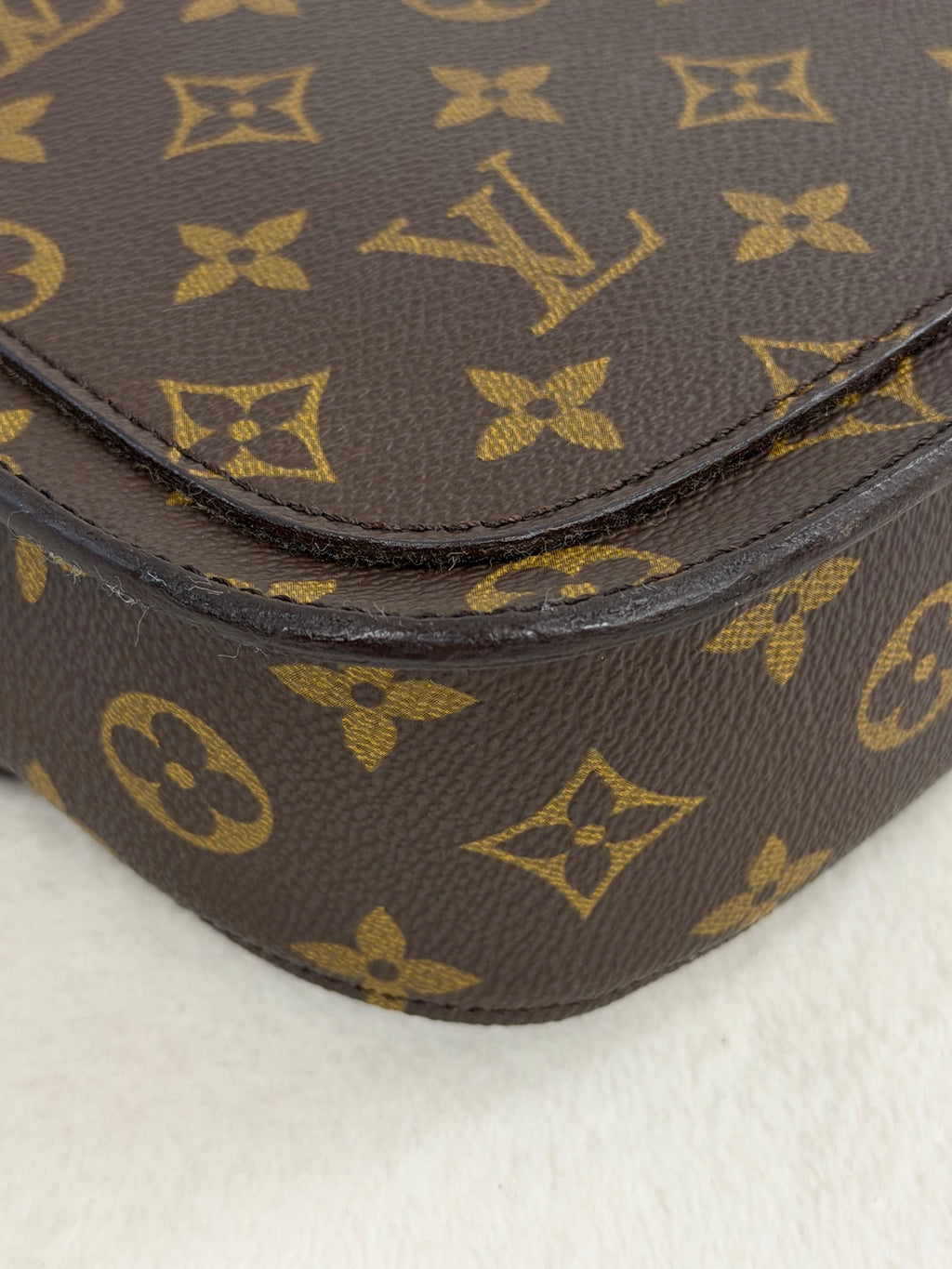 Louis Vuitton Monogram Saint Cloud Shoulder Bag.