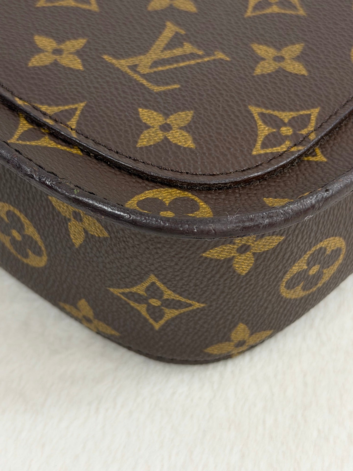 Louis Vuitton Monogram Saint Cloud Shoulder Bag.