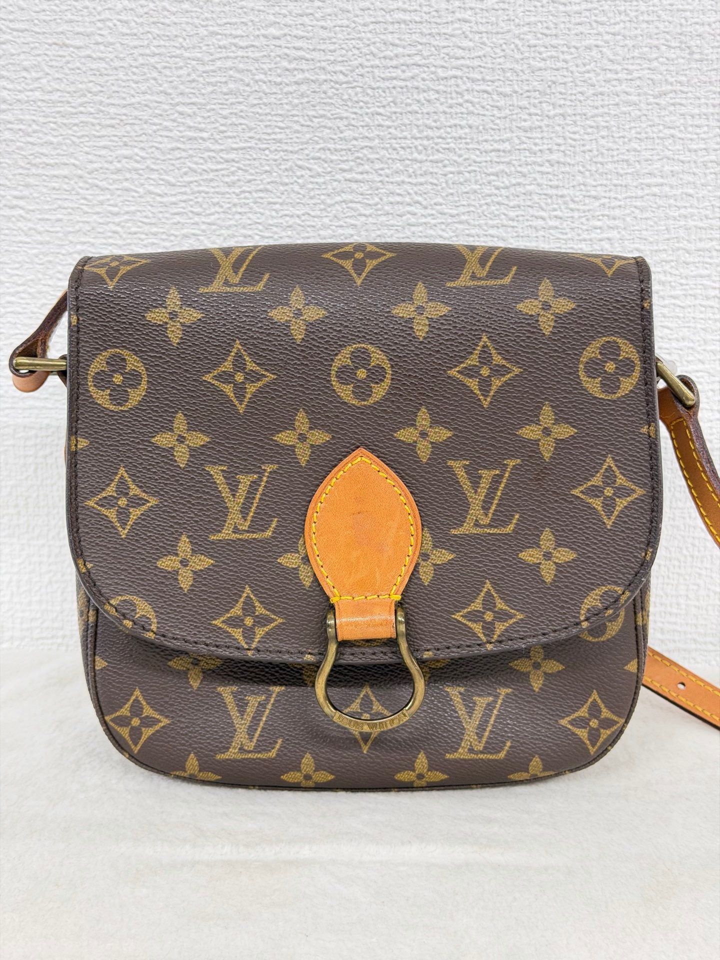 Louis Vuitton Monogram Saint Cloud Shoulder Bag.