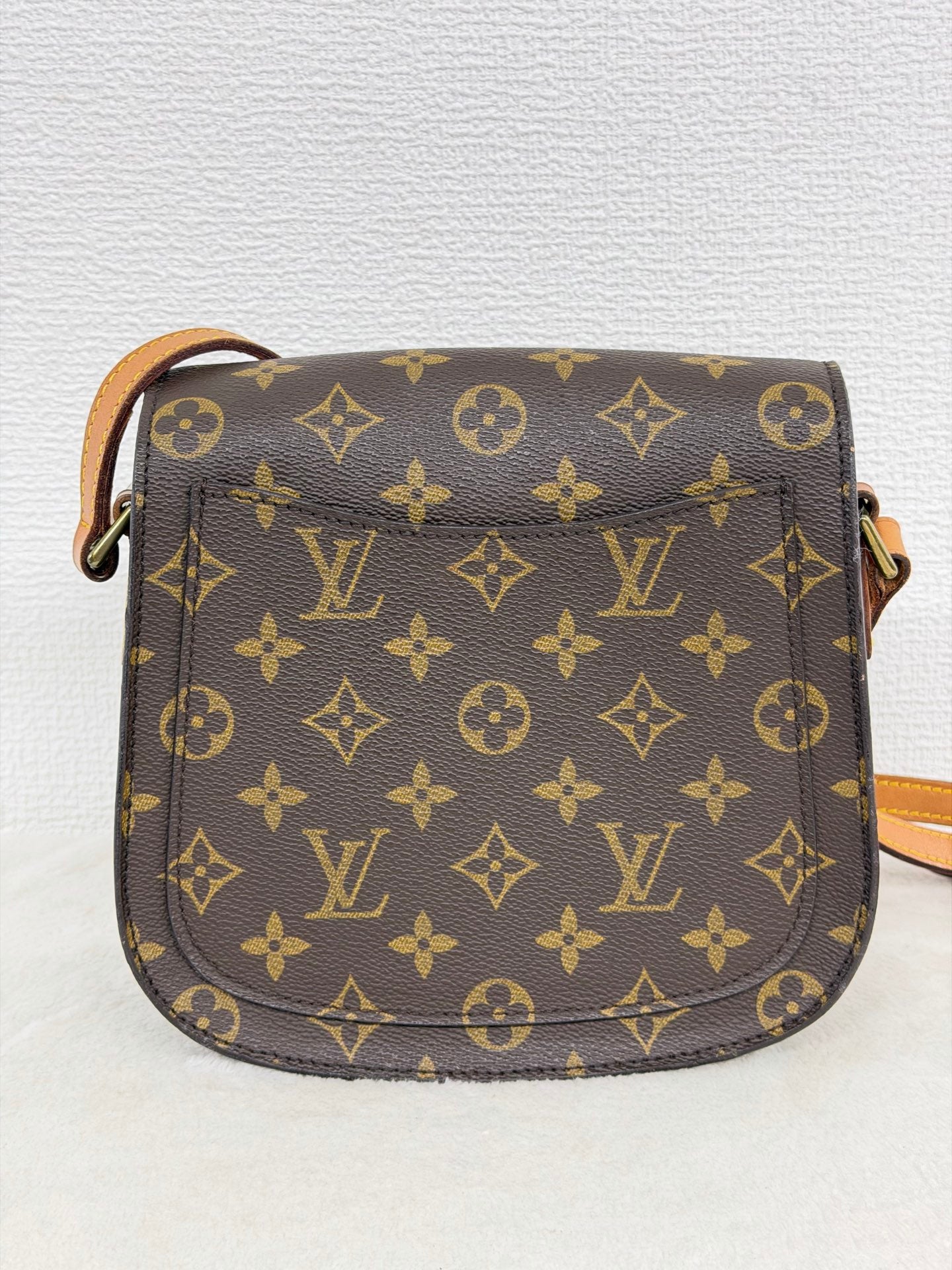 Louis Vuitton Monogram Saint Cloud Shoulder Bag.