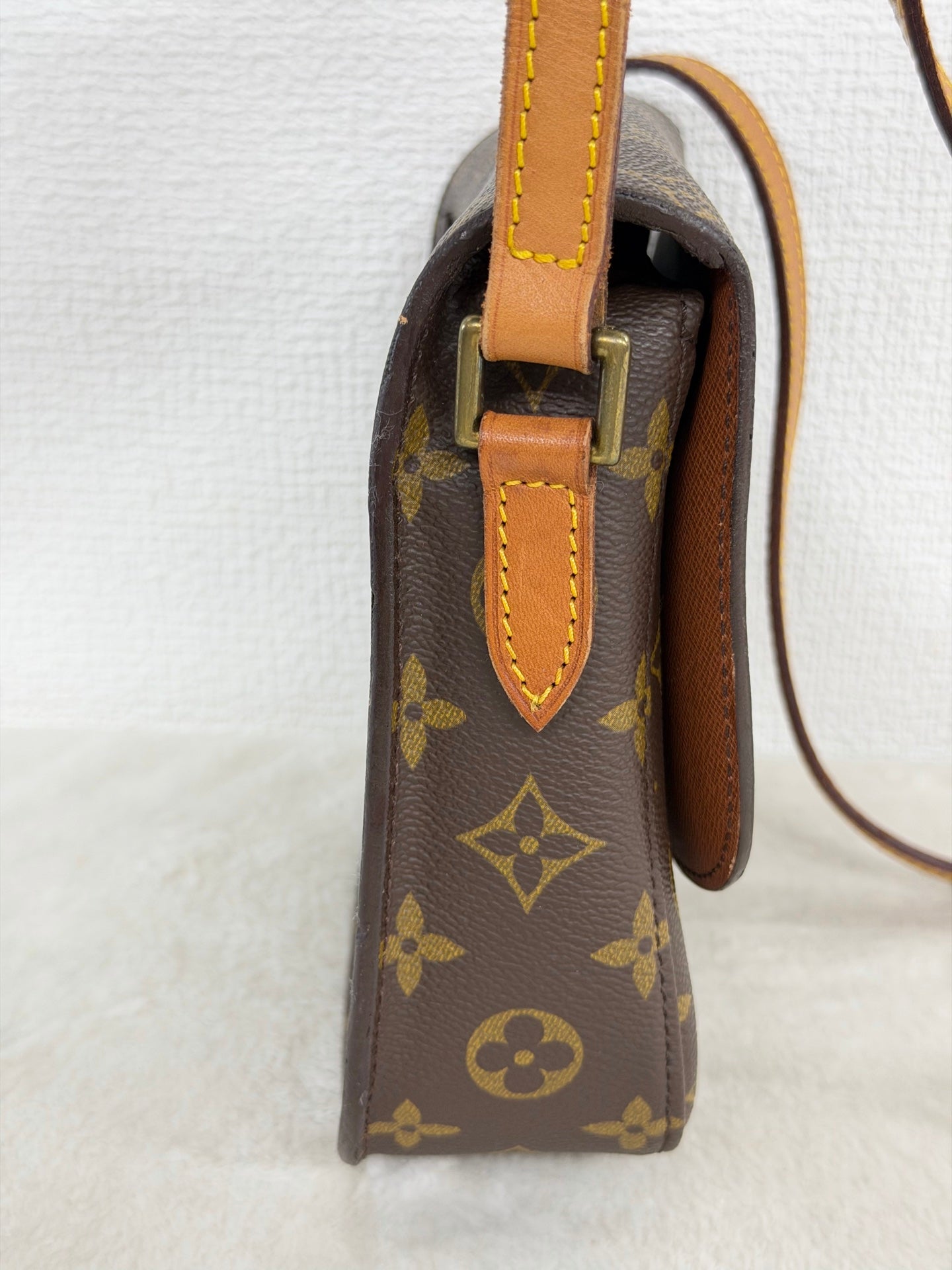 Louis Vuitton Monogram Saint Cloud Shoulder Bag.