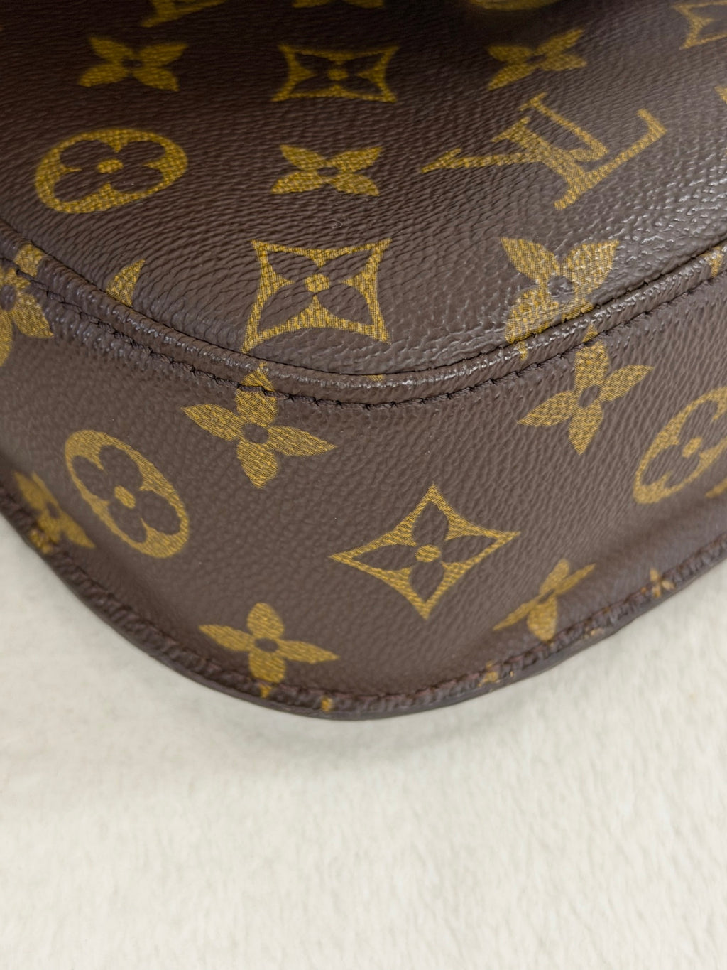Louis Vuitton Monogram Saint Cloud Shoulder Bag.
