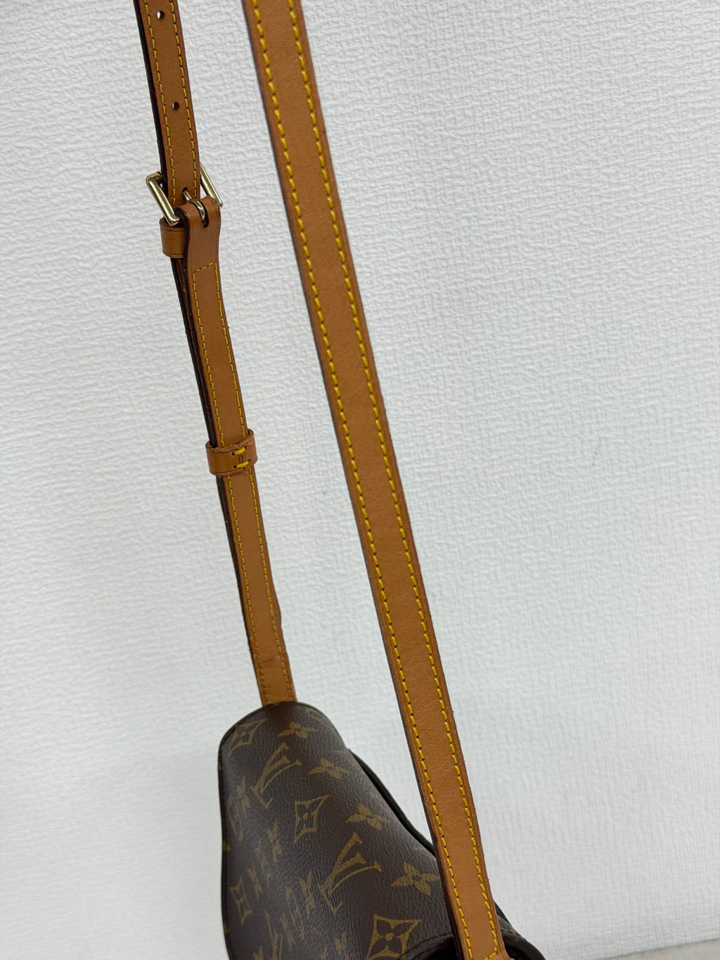 Louis Vuitton Monogram Saint Cloud Shoulder Bag.
