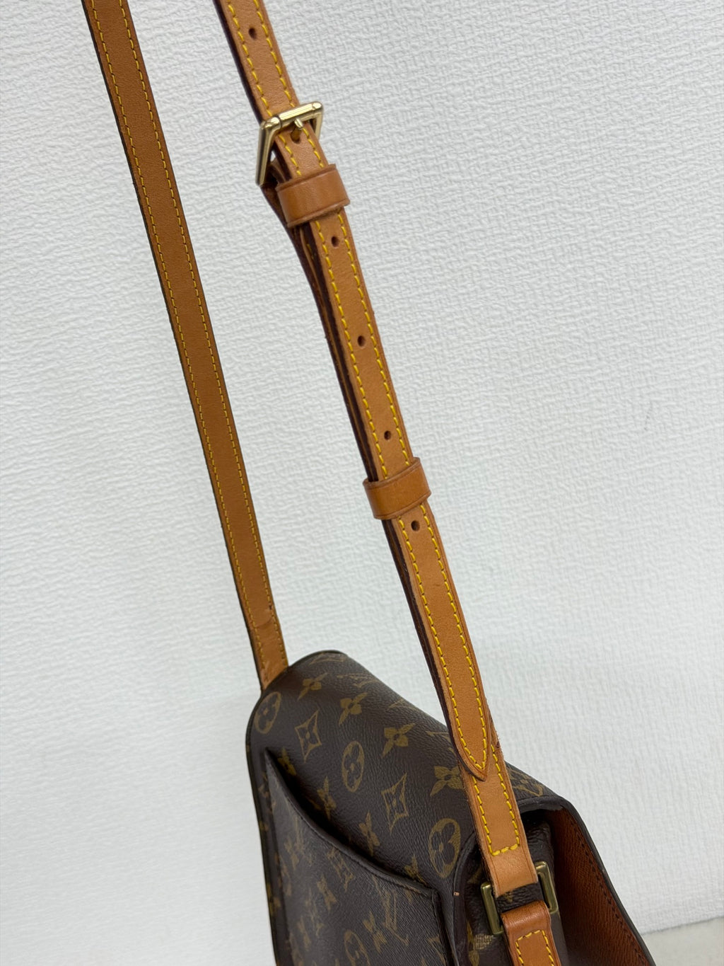 Louis Vuitton Monogram Saint Cloud Shoulder Bag.