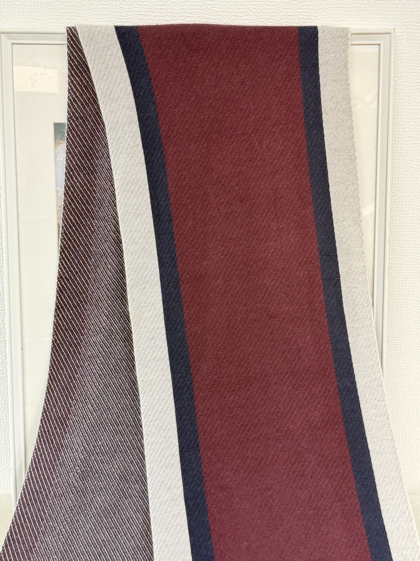 Chanel CC Logo Cashmere Knit Scarf