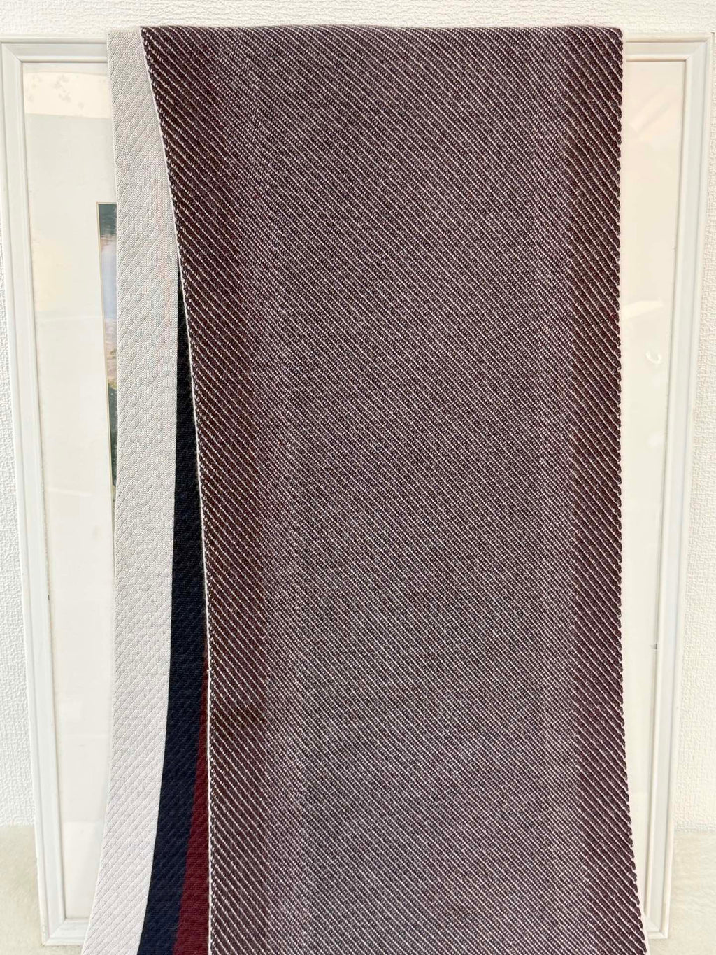 Chanel CC Logo Cashmere Knit Scarf