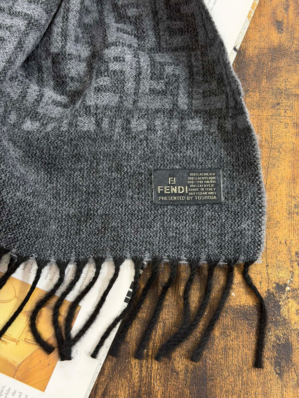 Fendi FF Monogram  Scarf
