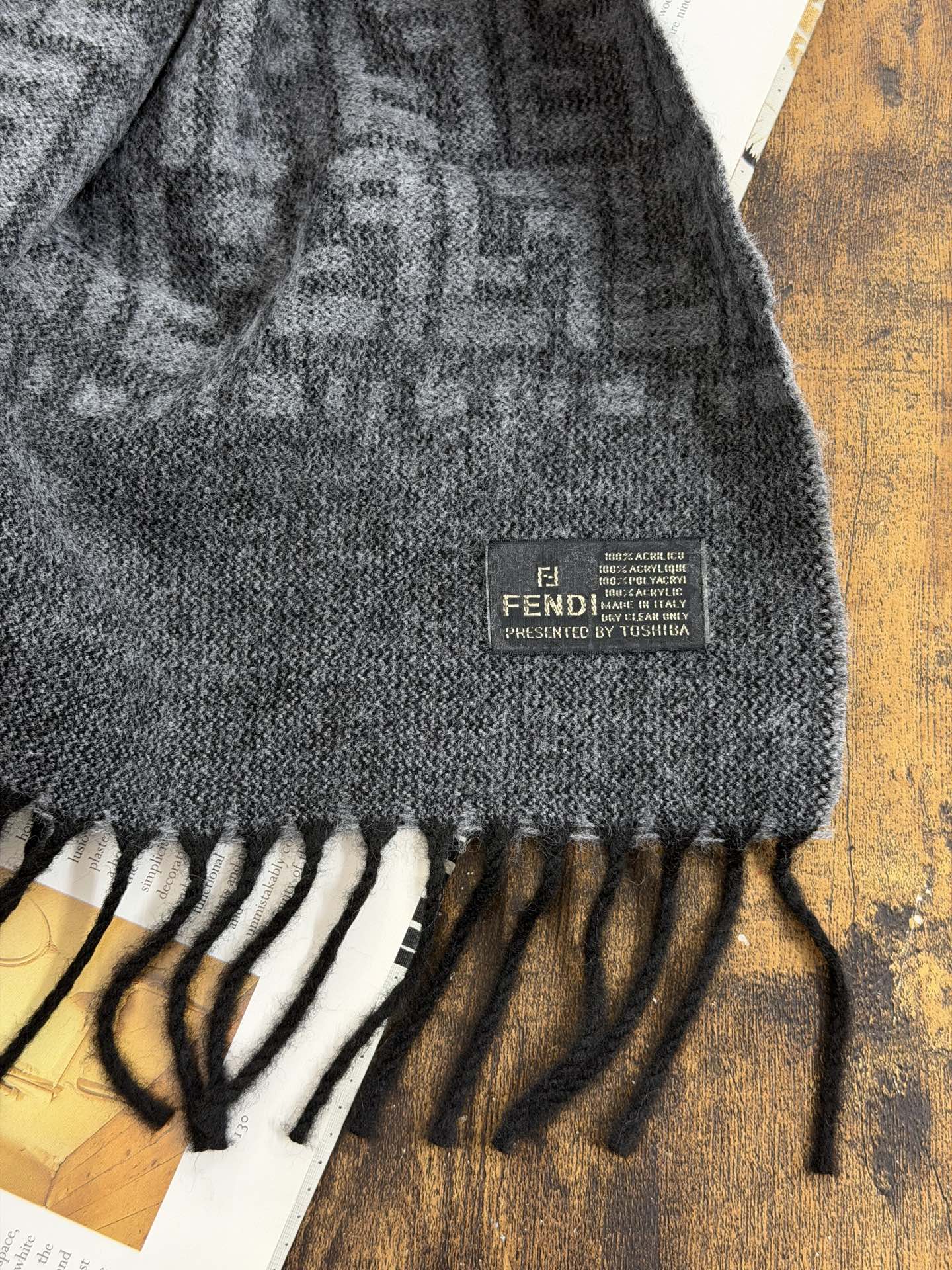 Fendi FF Monogram  Scarf