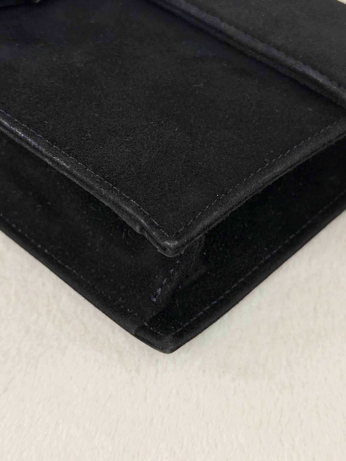 Fendi Vintage Suede Mamma Baguette Bag