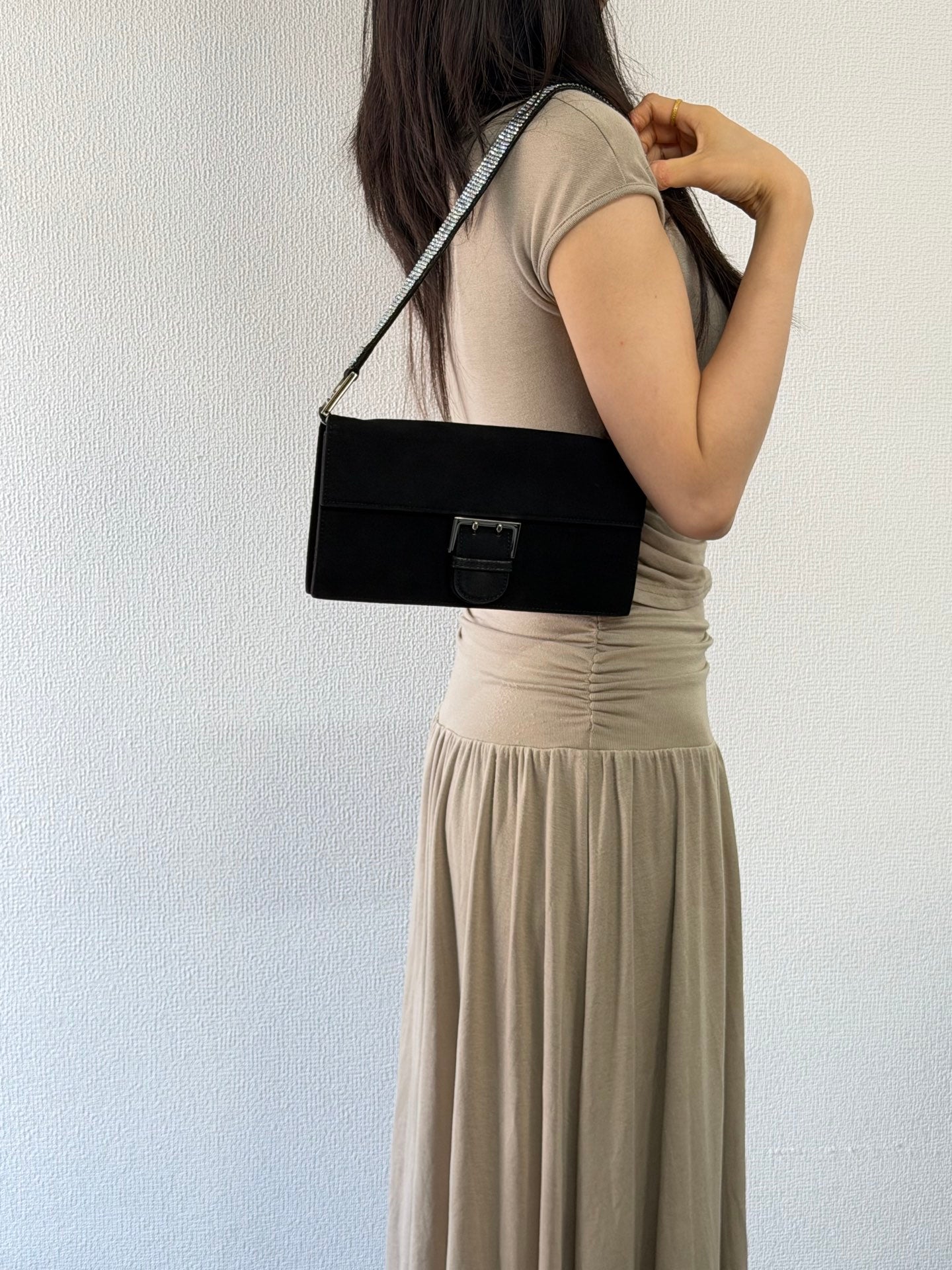 Fendi Vintage Suede Mamma Baguette Bag