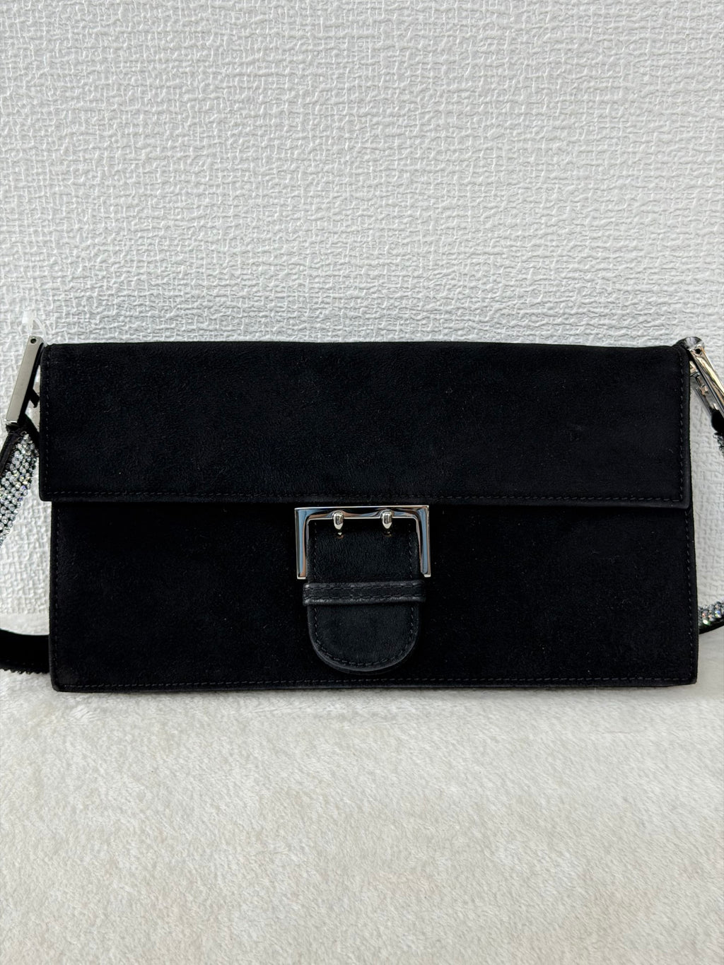 Fendi Vintage Suede Mamma Baguette Bag