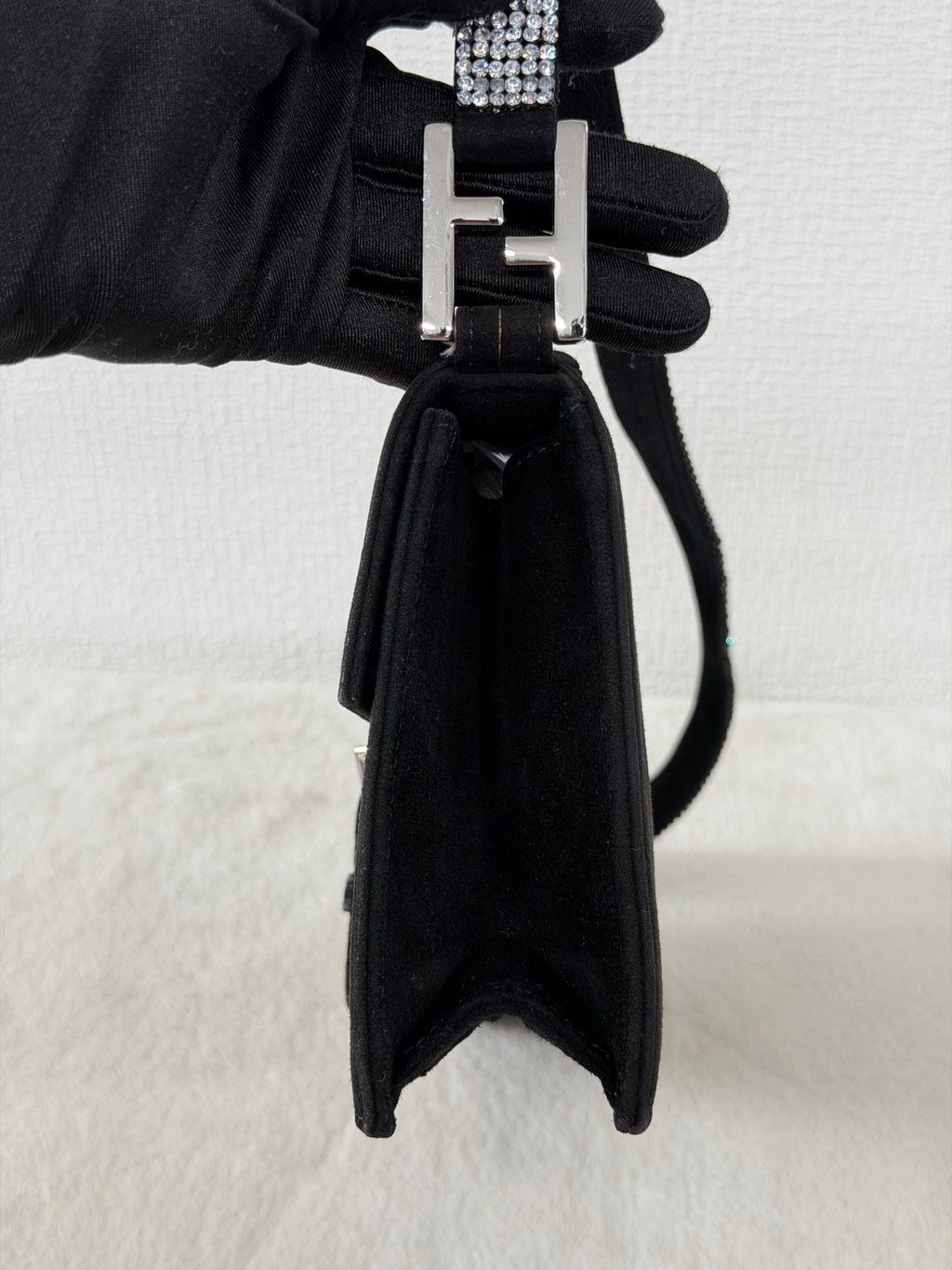 Fendi Vintage Suede Mamma Baguette Bag