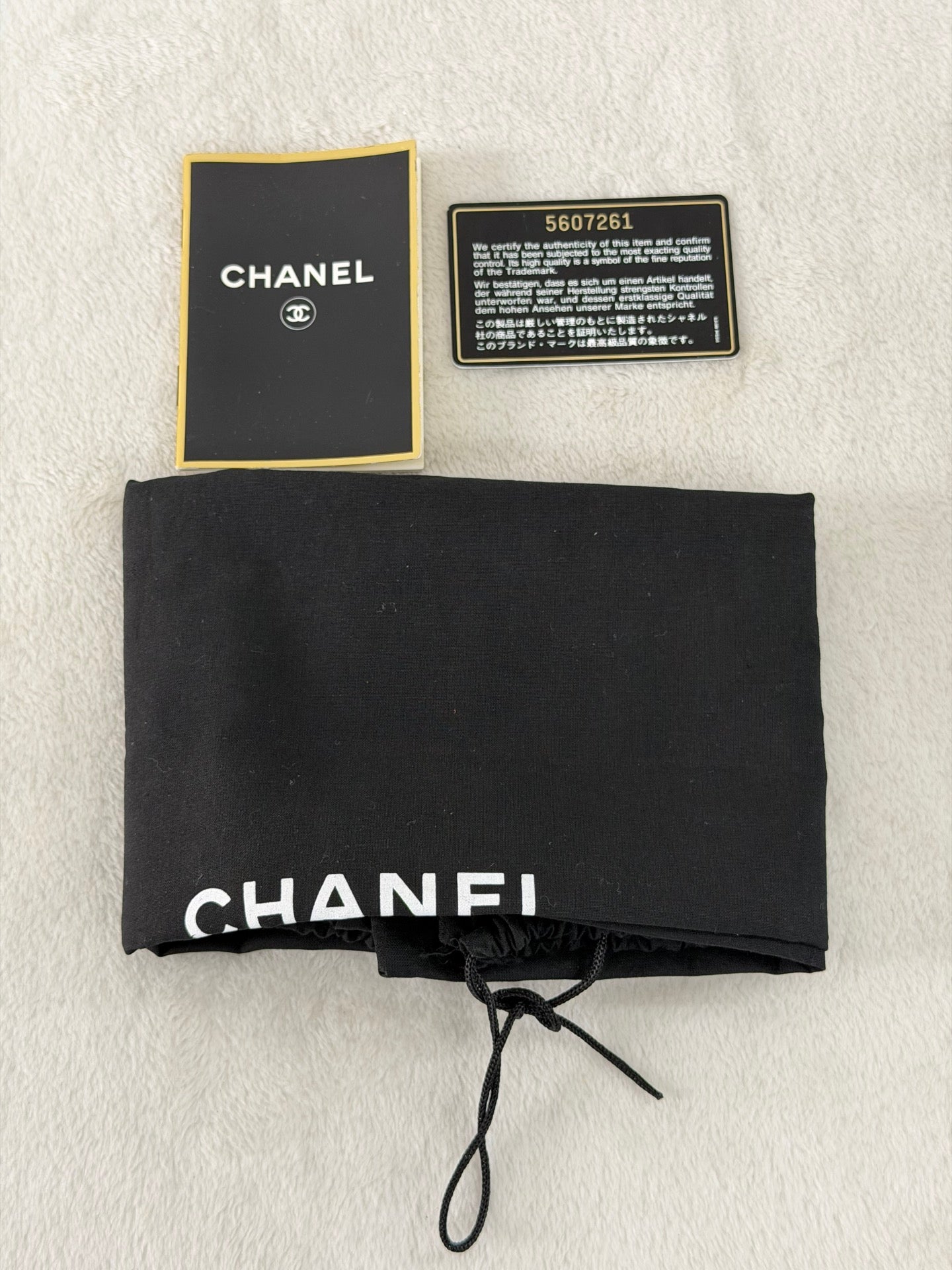Chanel Coco Mark Denim Leather Tote Bag