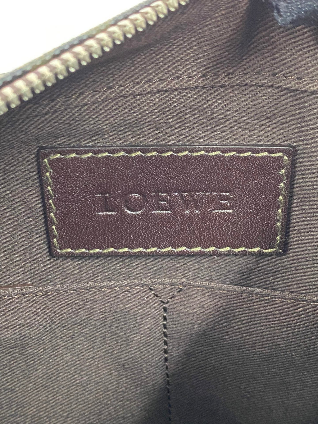Loewe Repeat Anagram Coated Canvas Shoulder Bag and Pouch Set