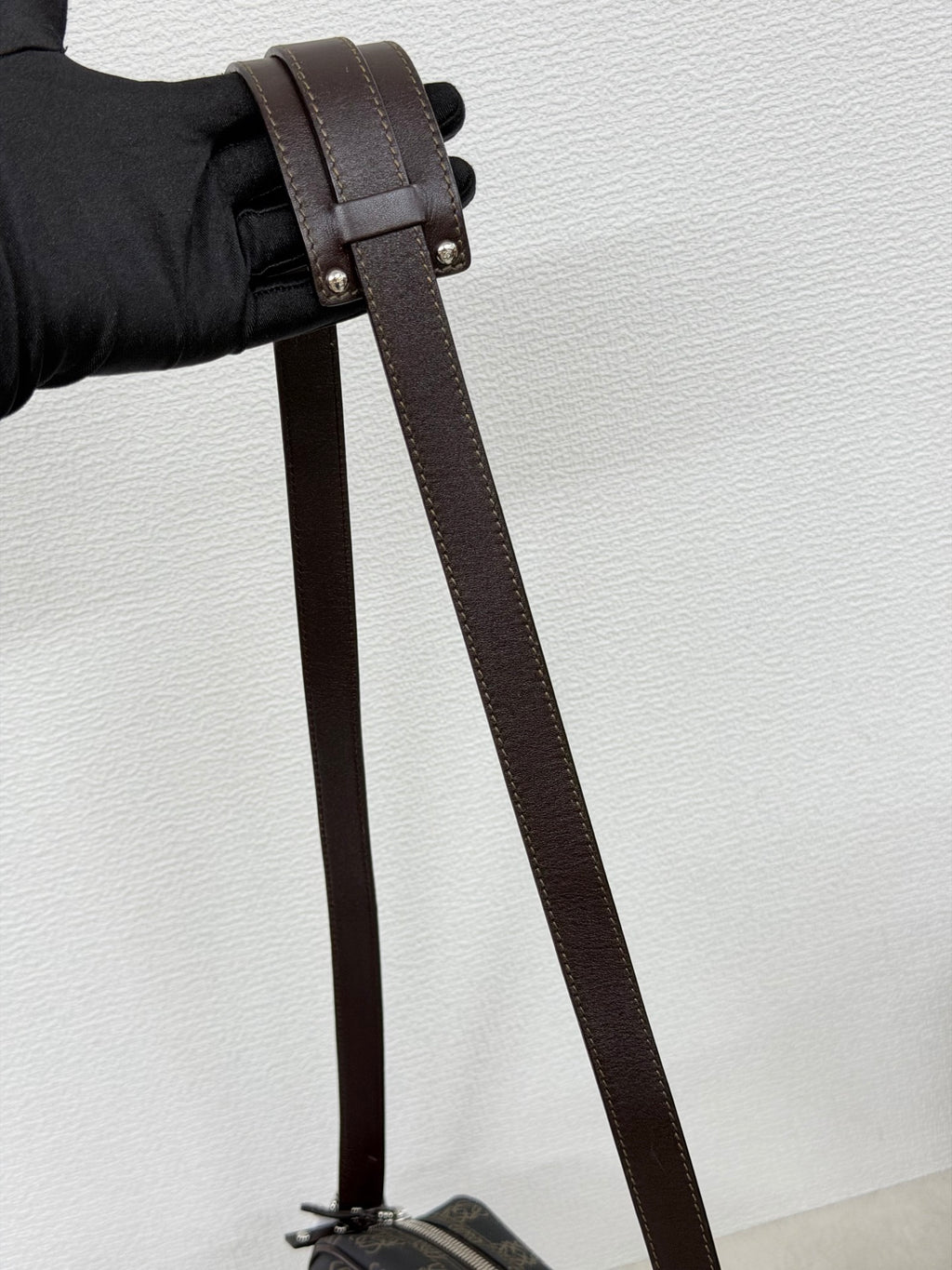 Loewe Repeat Anagram Coated Canvas Shoulder Bag and Pouch Set
