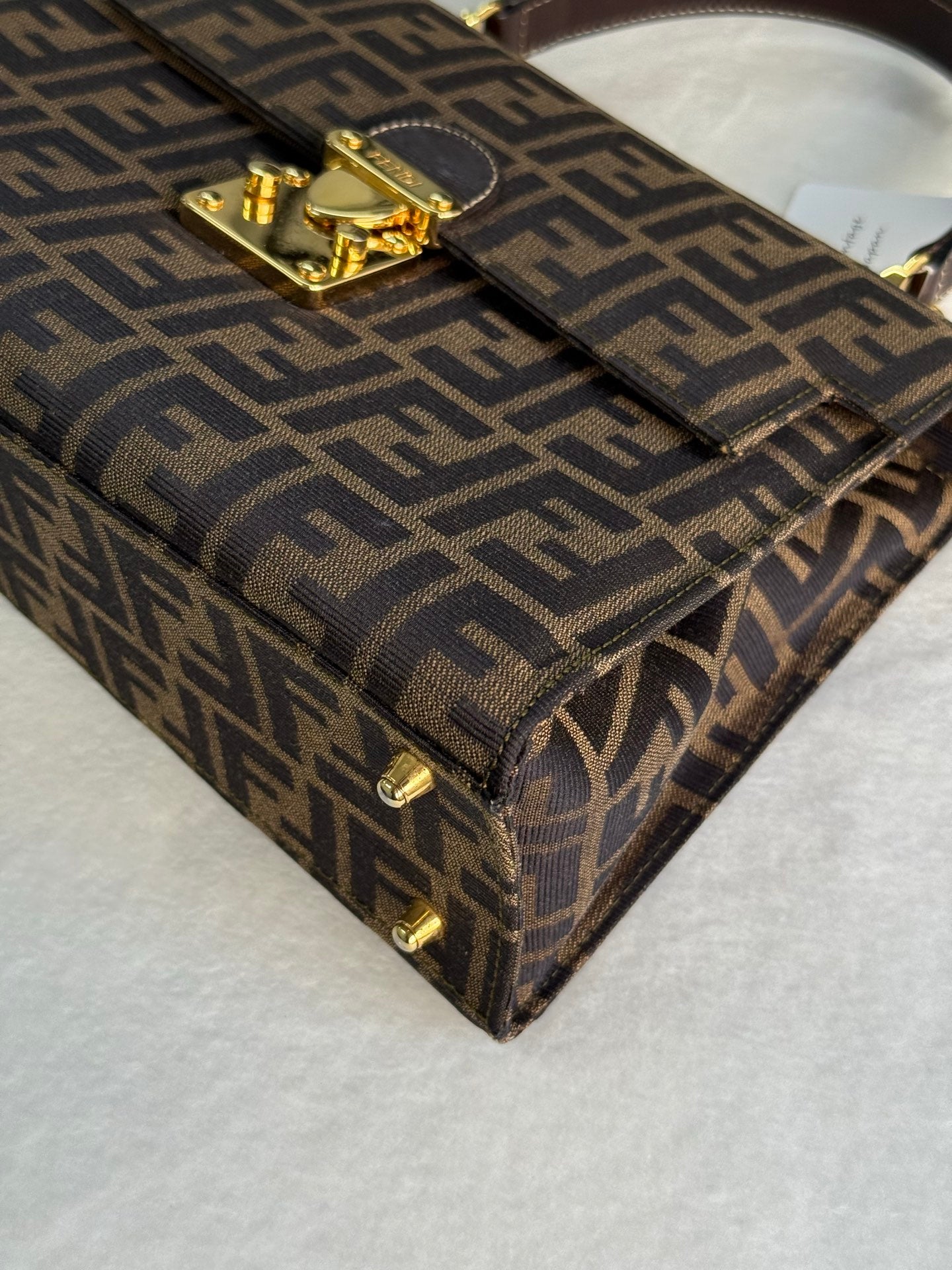 FENDI Zucca Kelly Shoulder Bag
