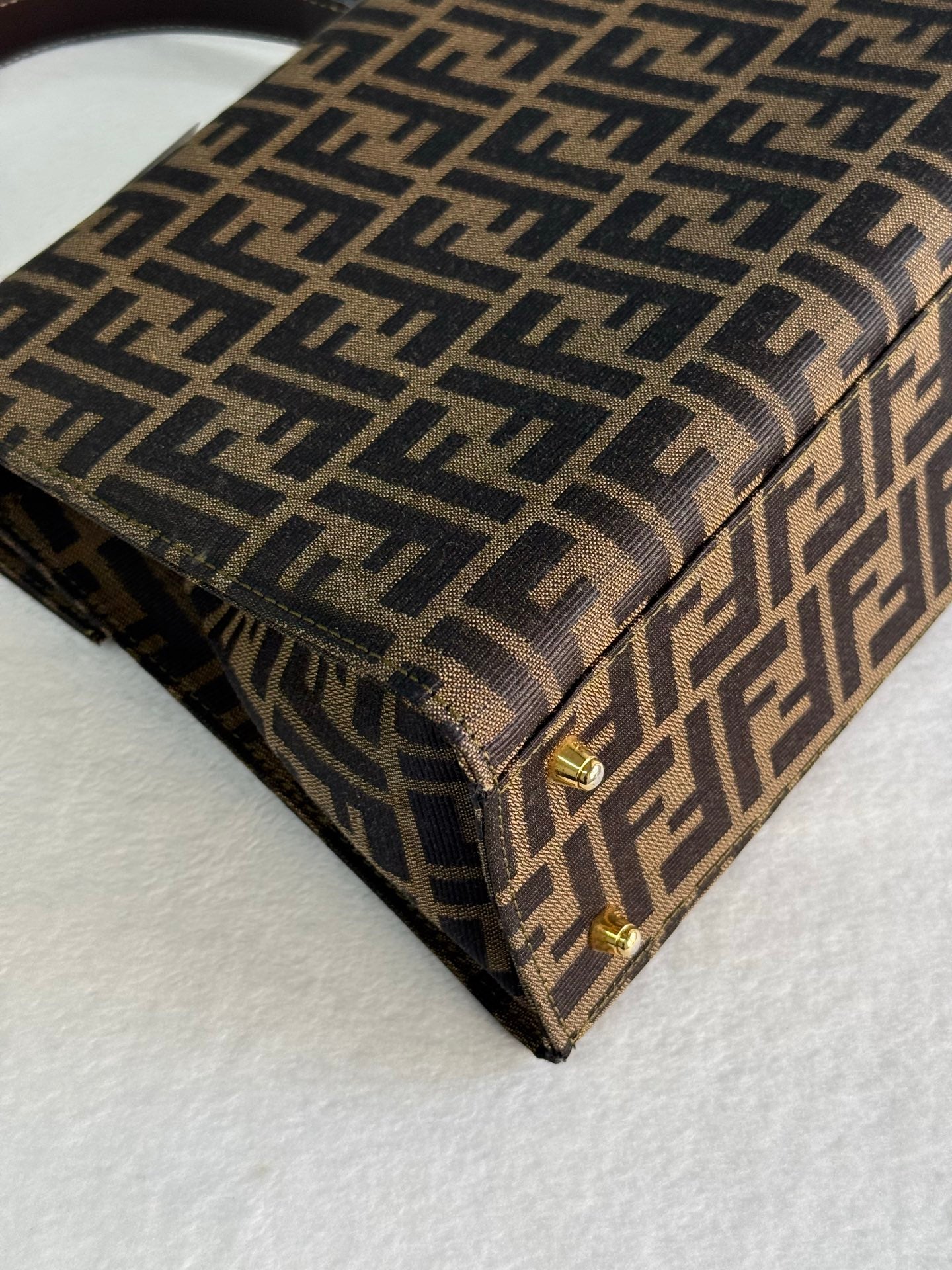 FENDI Zucca Kelly Shoulder Bag