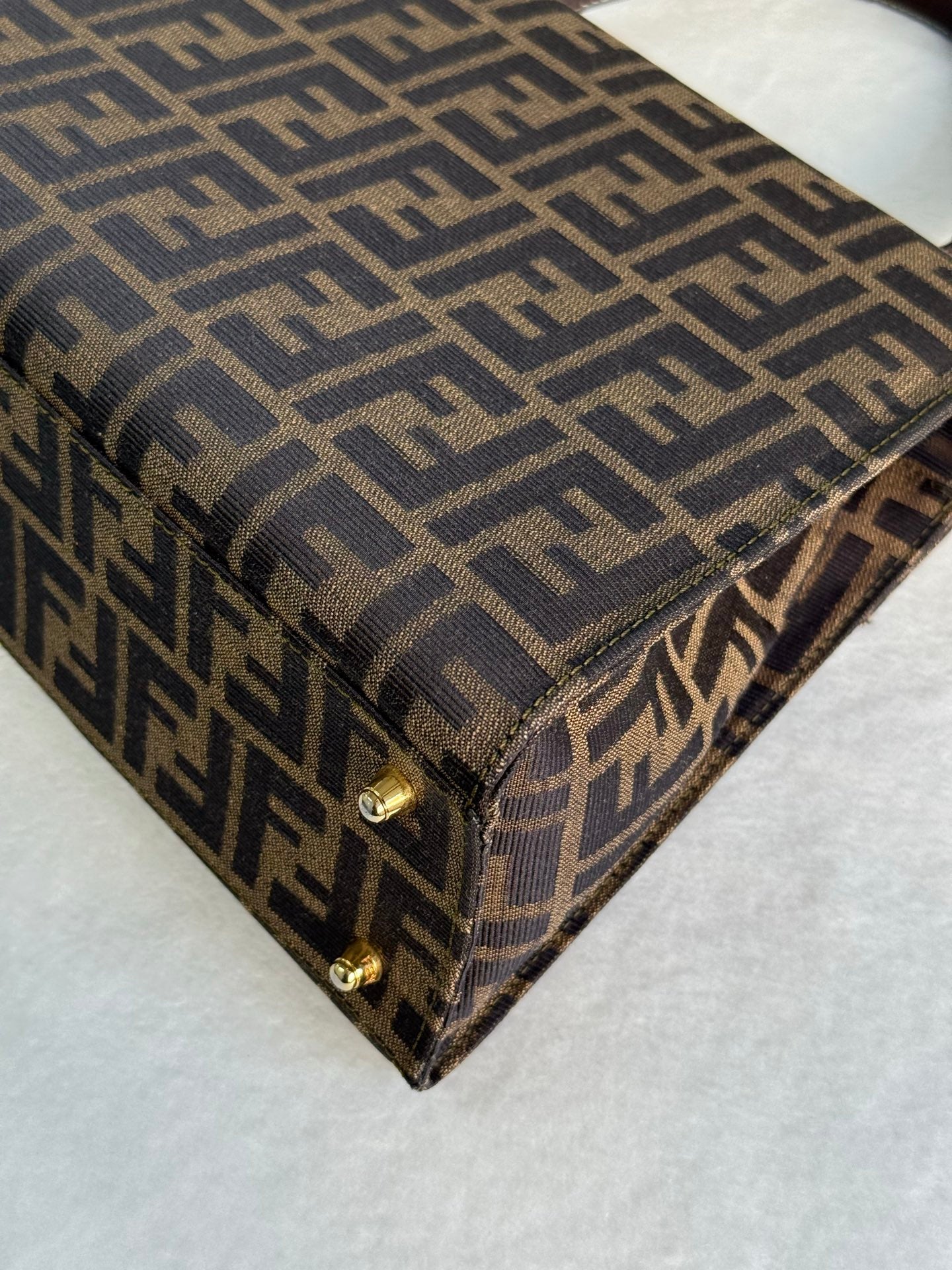 FENDI Zucca Kelly Shoulder Bag