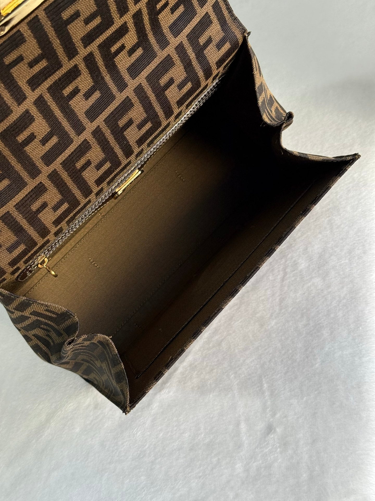 FENDI Zucca Kelly Shoulder Bag