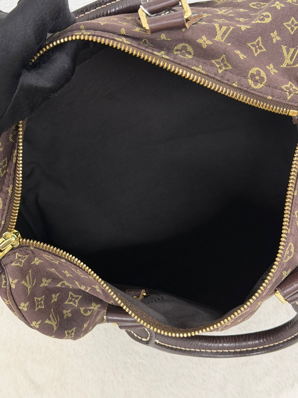 Louis Vuitton Vintage Monogram Mini Lin Speedy 30 Ebene
