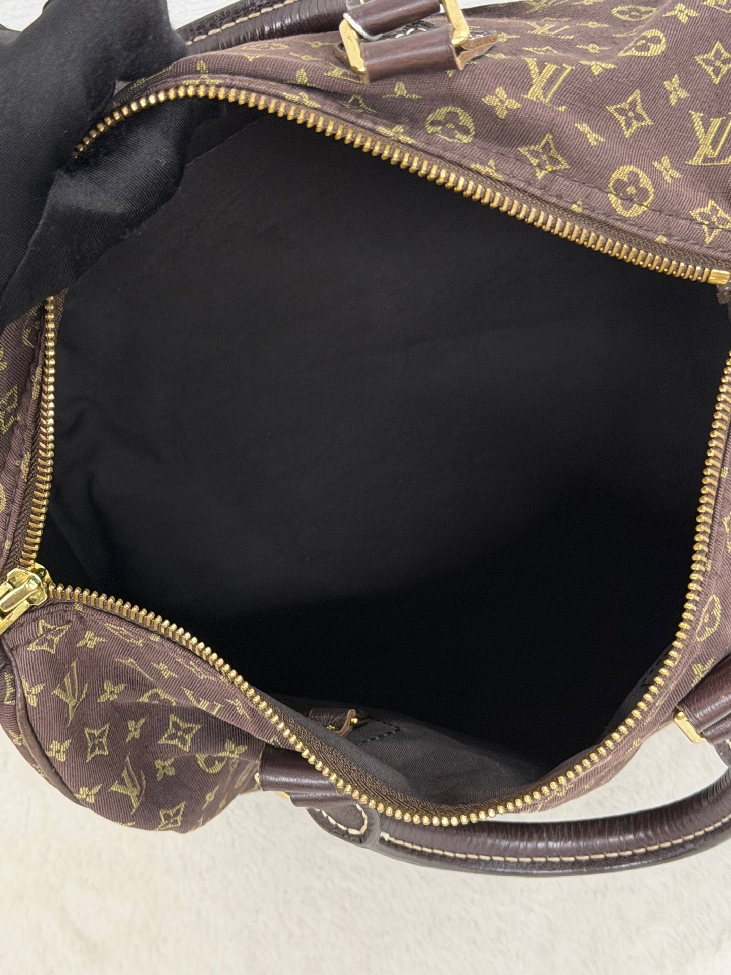Louis Vuitton Vintage Monogram Mini Lin Speedy 30 Ebene