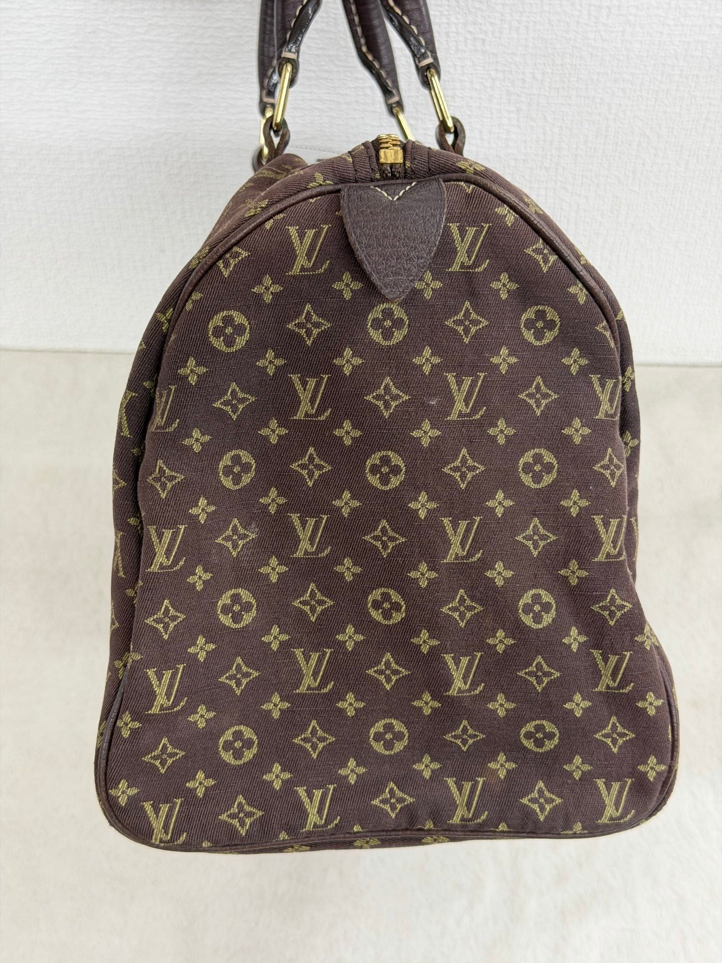 Louis Vuitton Vintage Monogram Mini Lin Speedy 30 Ebene
