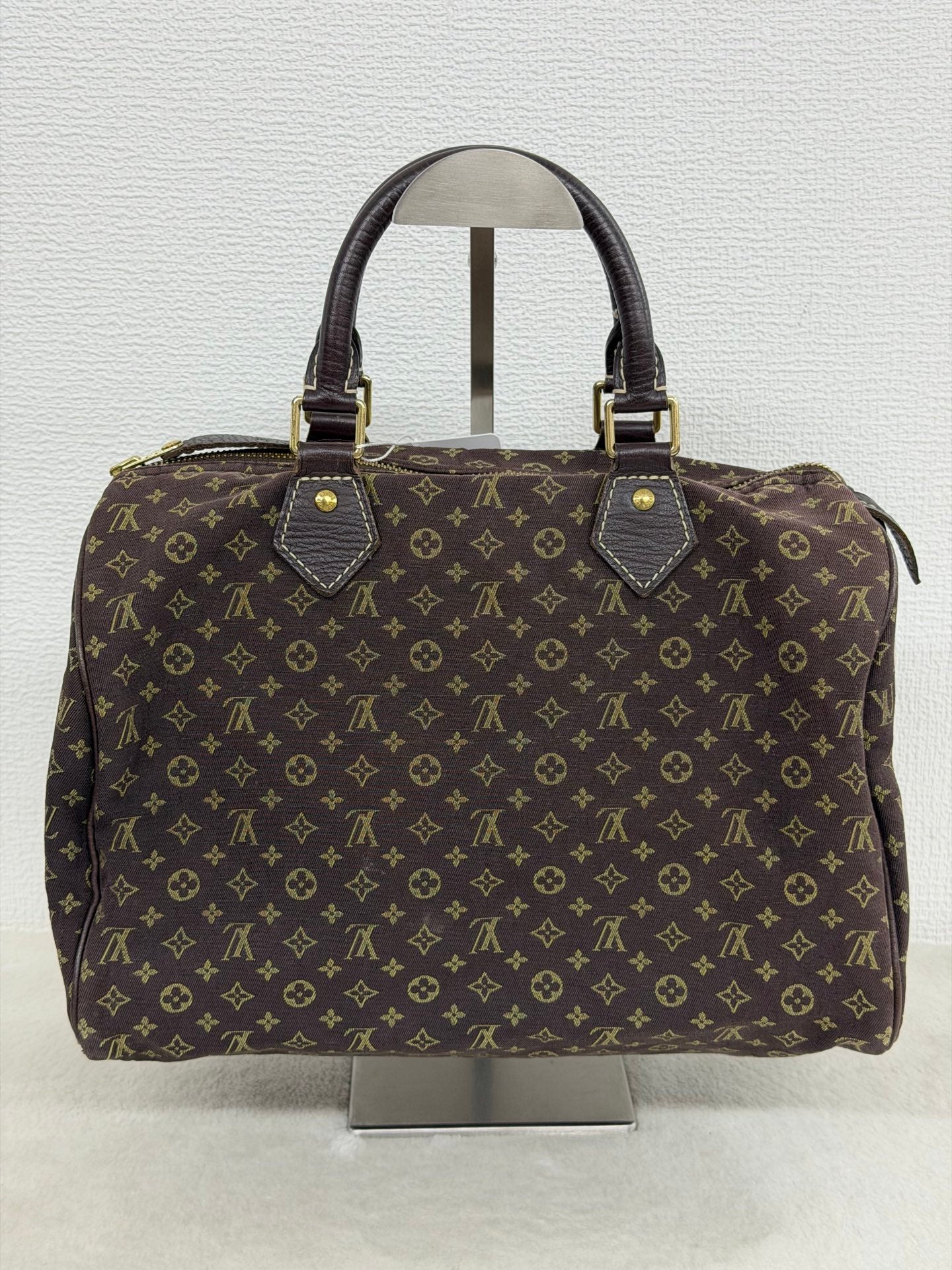 Louis Vuitton Vintage Monogram Mini Lin Speedy 30 Ebene