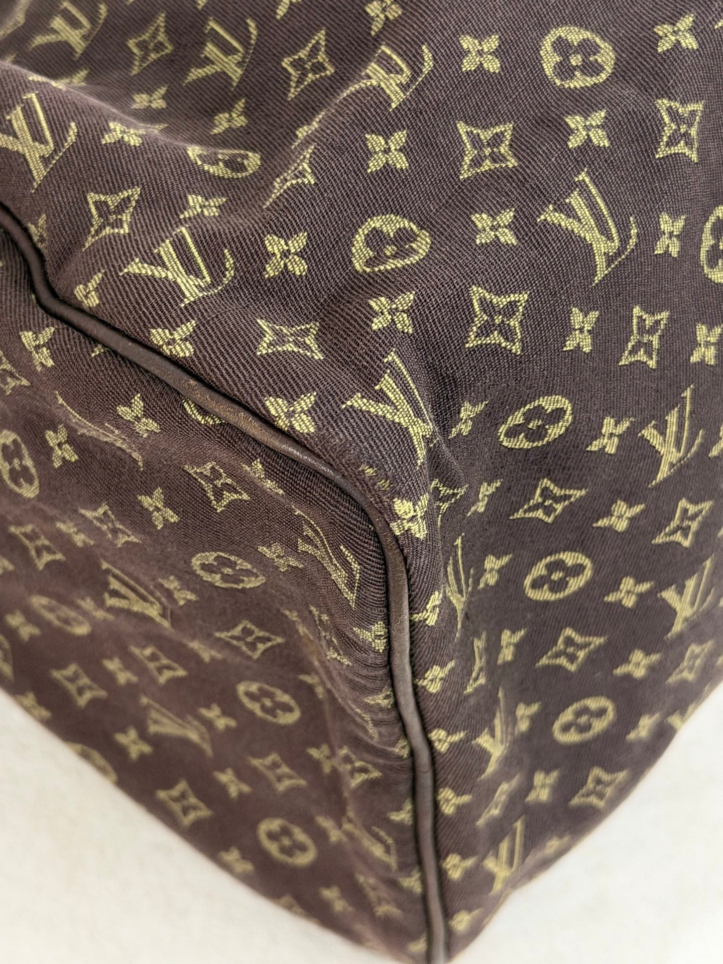 Louis Vuitton Vintage Monogram Mini Lin Speedy 30 Ebene