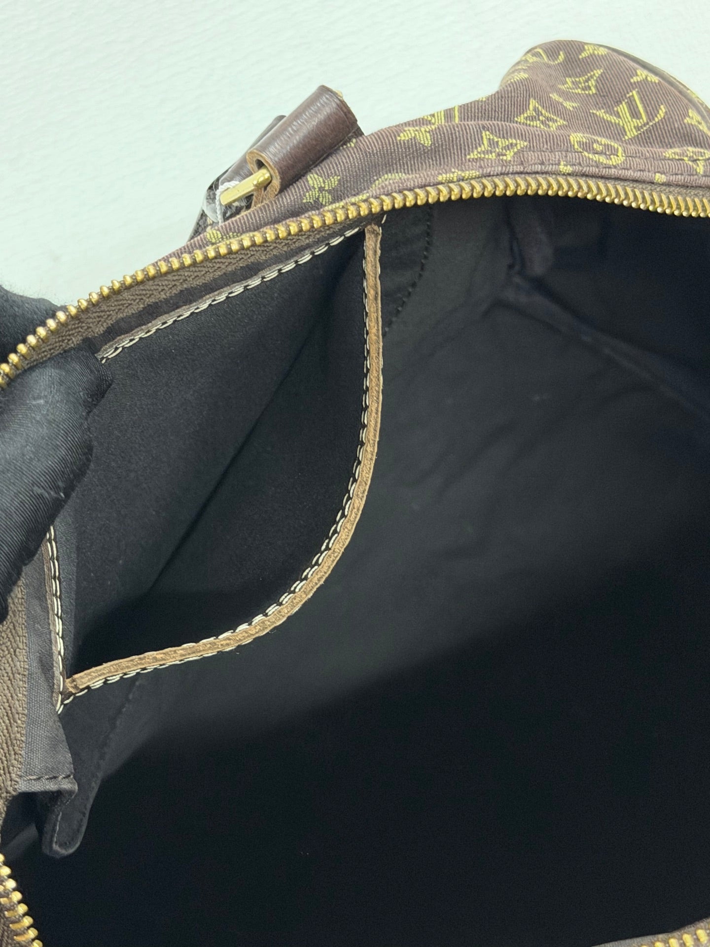Louis Vuitton Vintage Monogram Mini Lin Speedy 30 Ebene