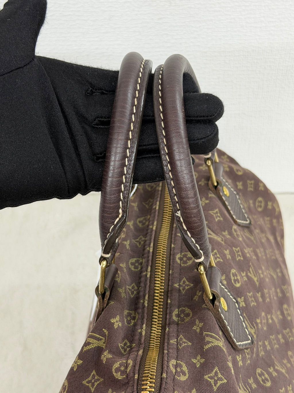 Louis Vuitton Vintage Monogram Mini Lin Speedy 30 Ebene