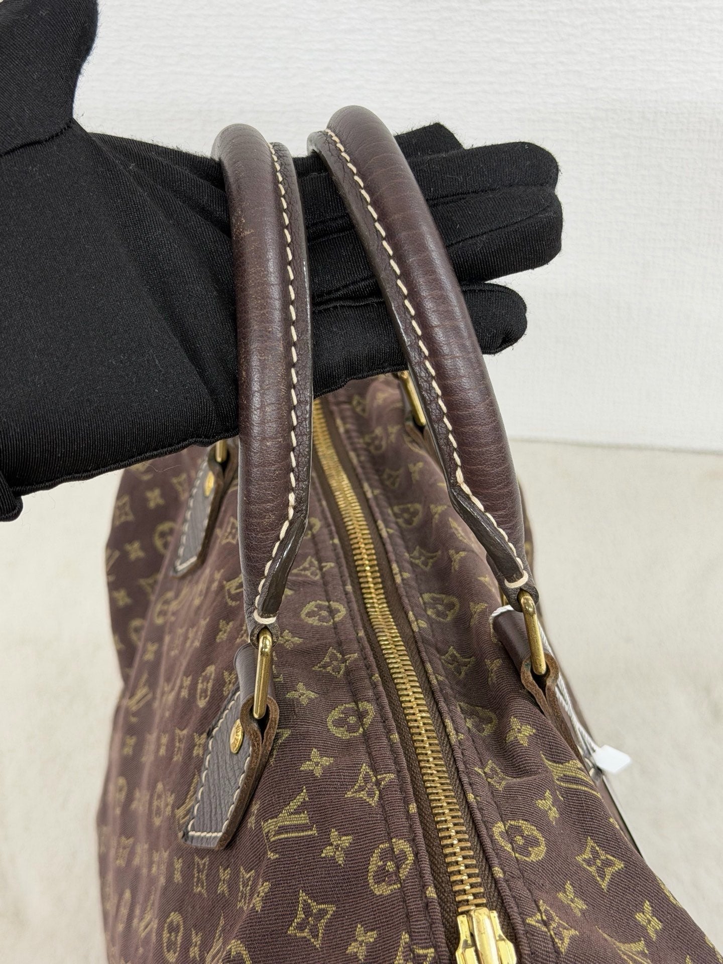 Louis Vuitton Vintage Monogram Mini Lin Speedy 30 Ebene
